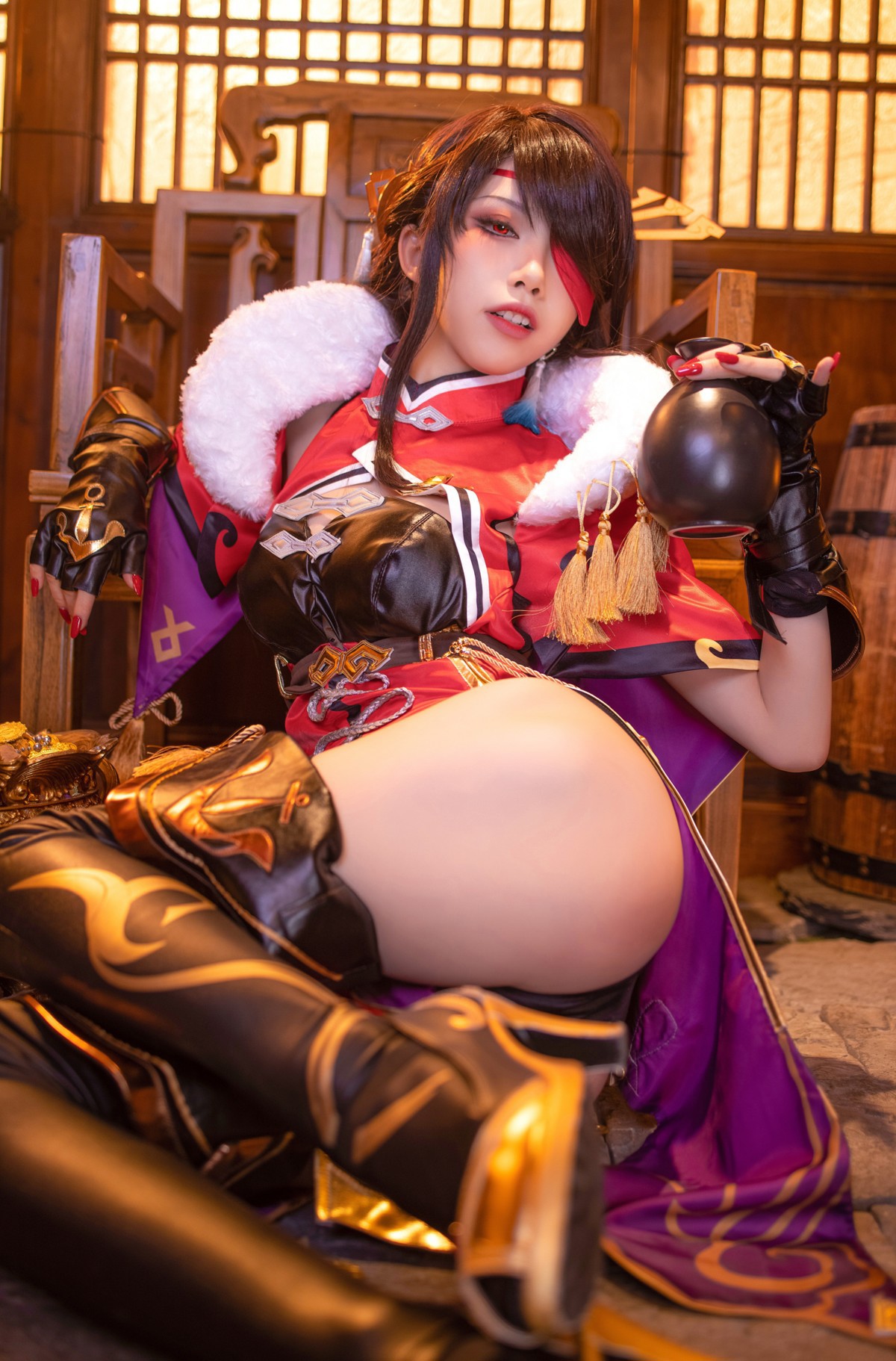 Cosplay 水淼Aqua 北斗凝光 Set.01(16)