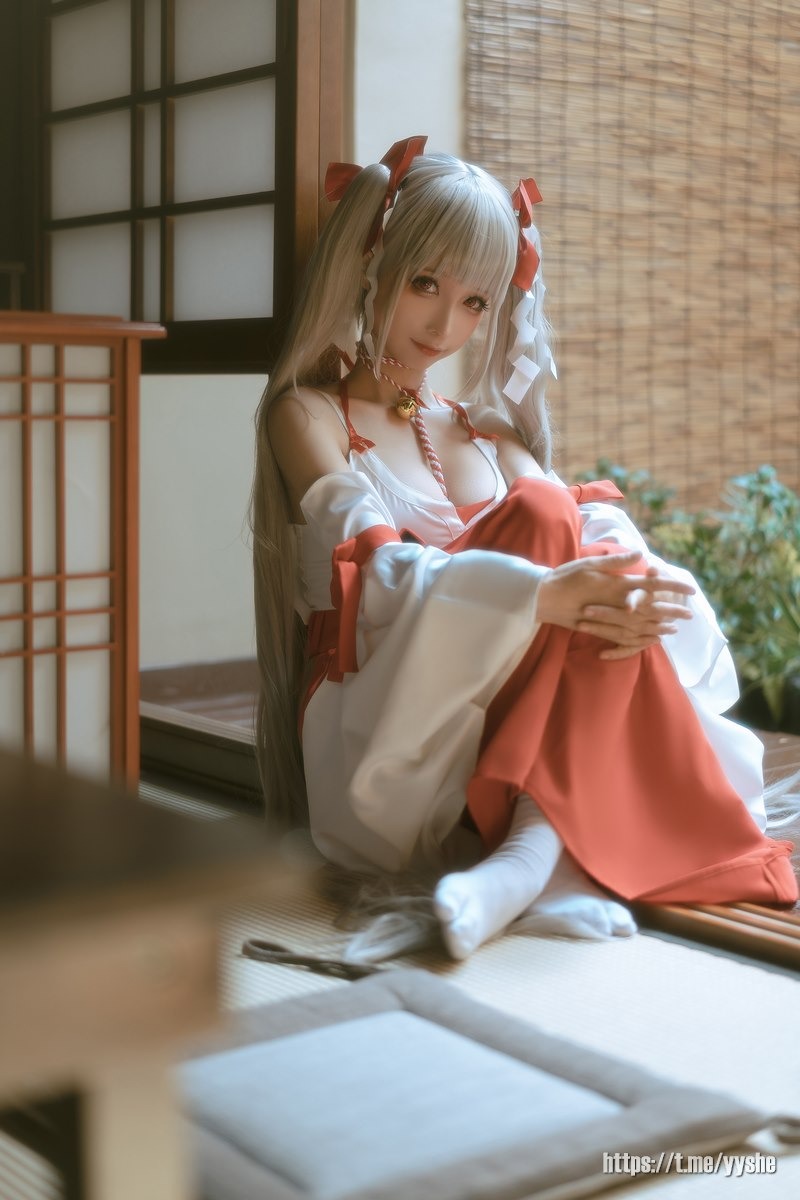 [Cos]蠢沫沫 - 可畏 巫女 [55P](10)