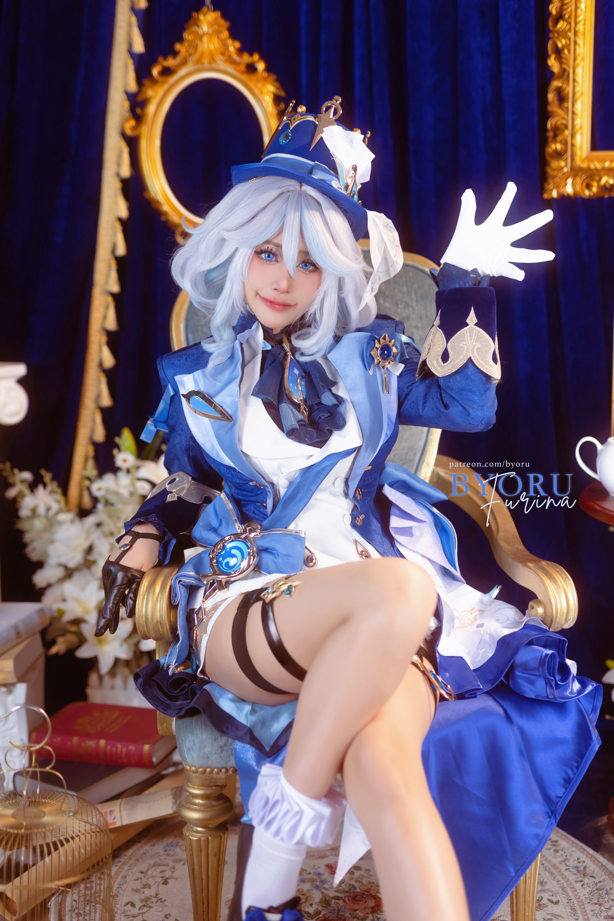 Cosplay 日本性感萝莉Byoru Furina &#038; Honkai Star Rail(34)