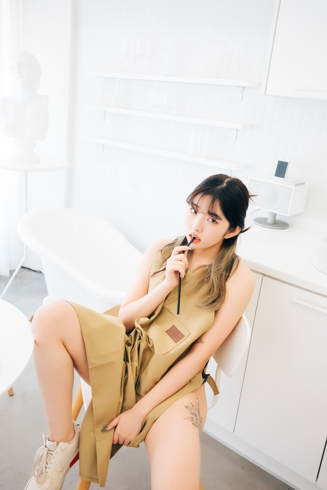Sonson 손손, [Loozy] Nude Apron Set.02(52)