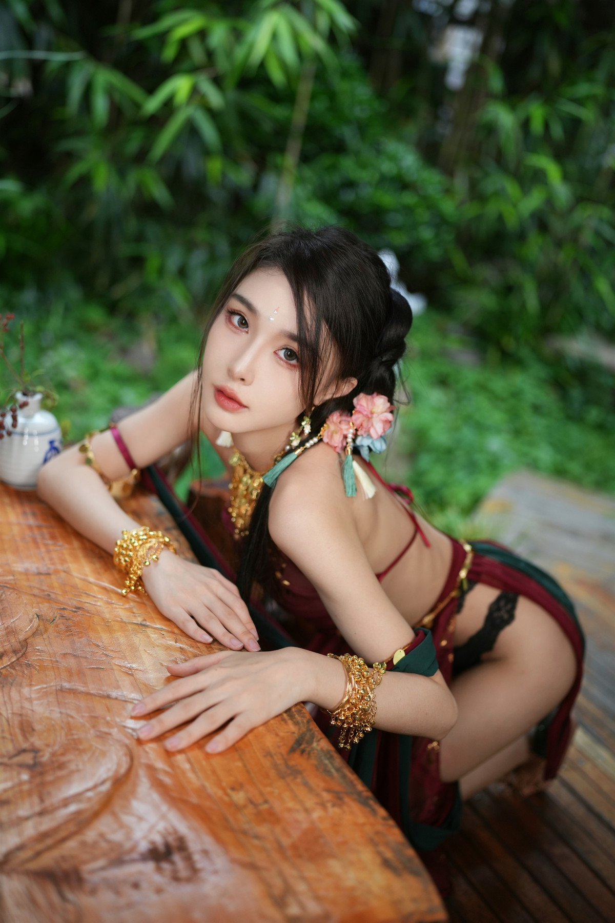 Cosplay 余多多Dudu 妲己的古风诱惑力(11)