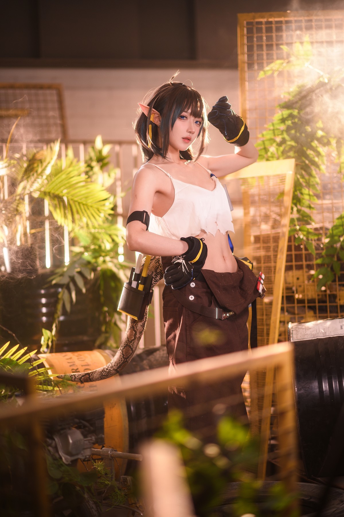 阿包也是兔娘 Cosplay 森蚺 Forest Flea(11)