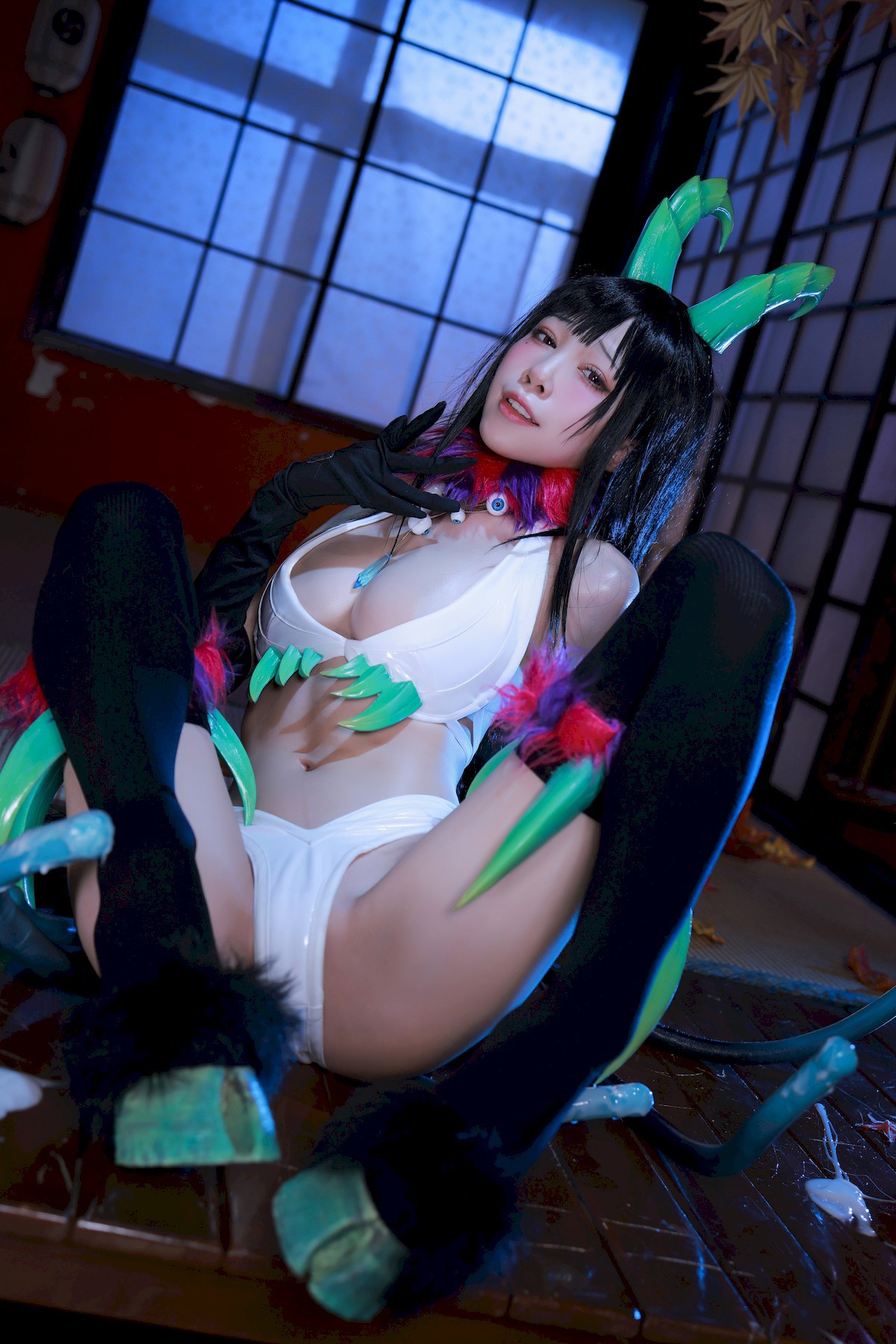 Cosplay 水淼aqua 千夜姐姐(23)
