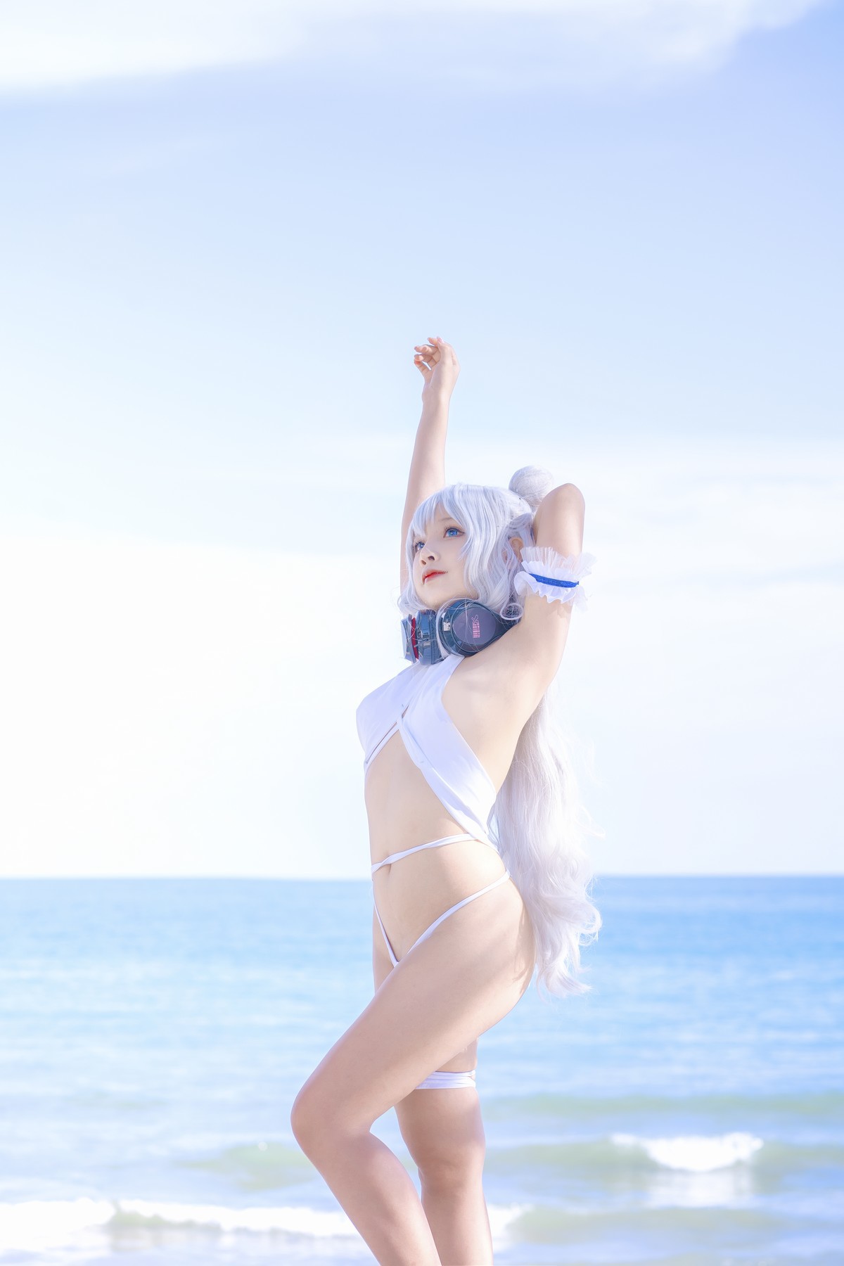 Sayo Momo Cosplay 恶毒 ル・マラン Le Malin bikini(17)