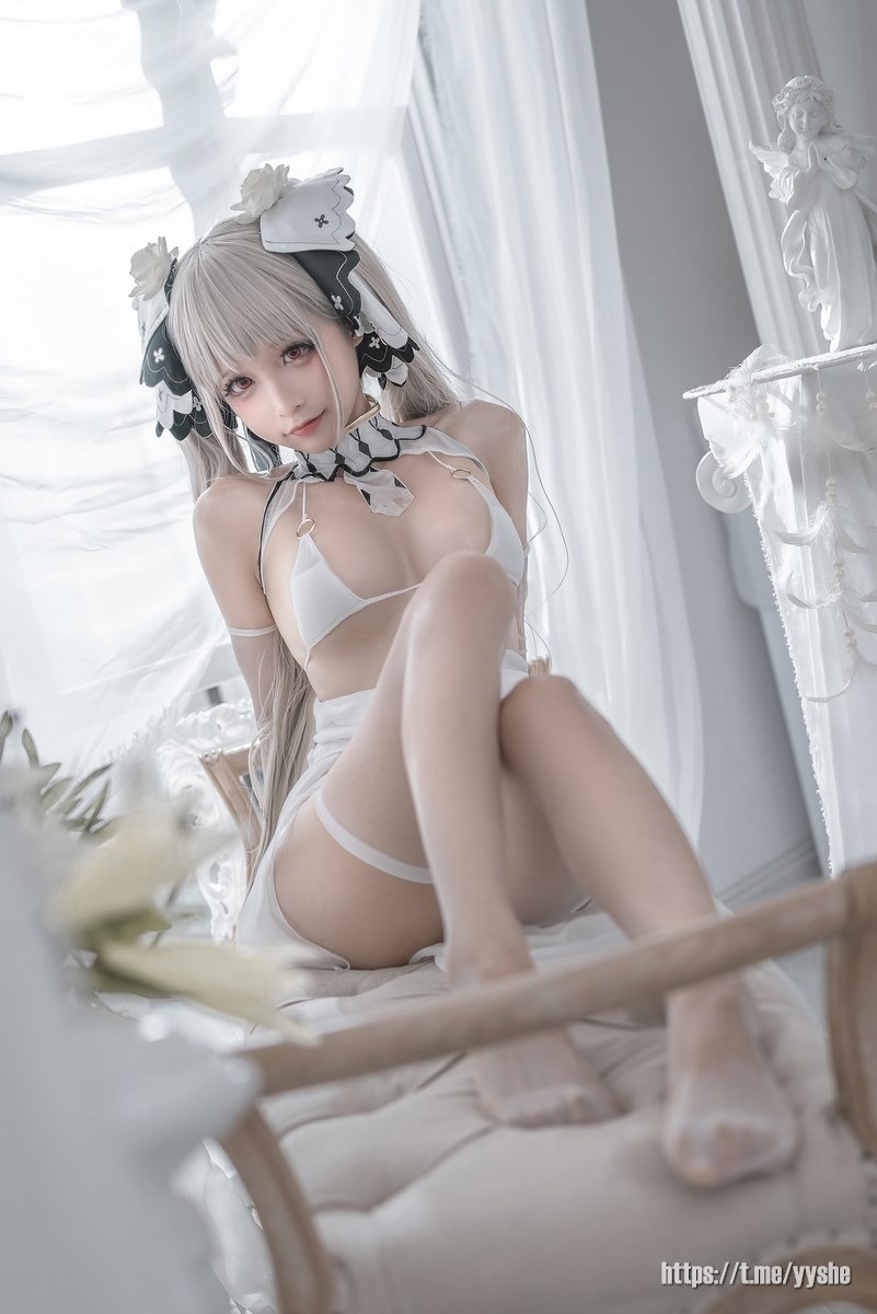 [Cos]蠢沫沫 - 可畏 婚纱[57P](42)