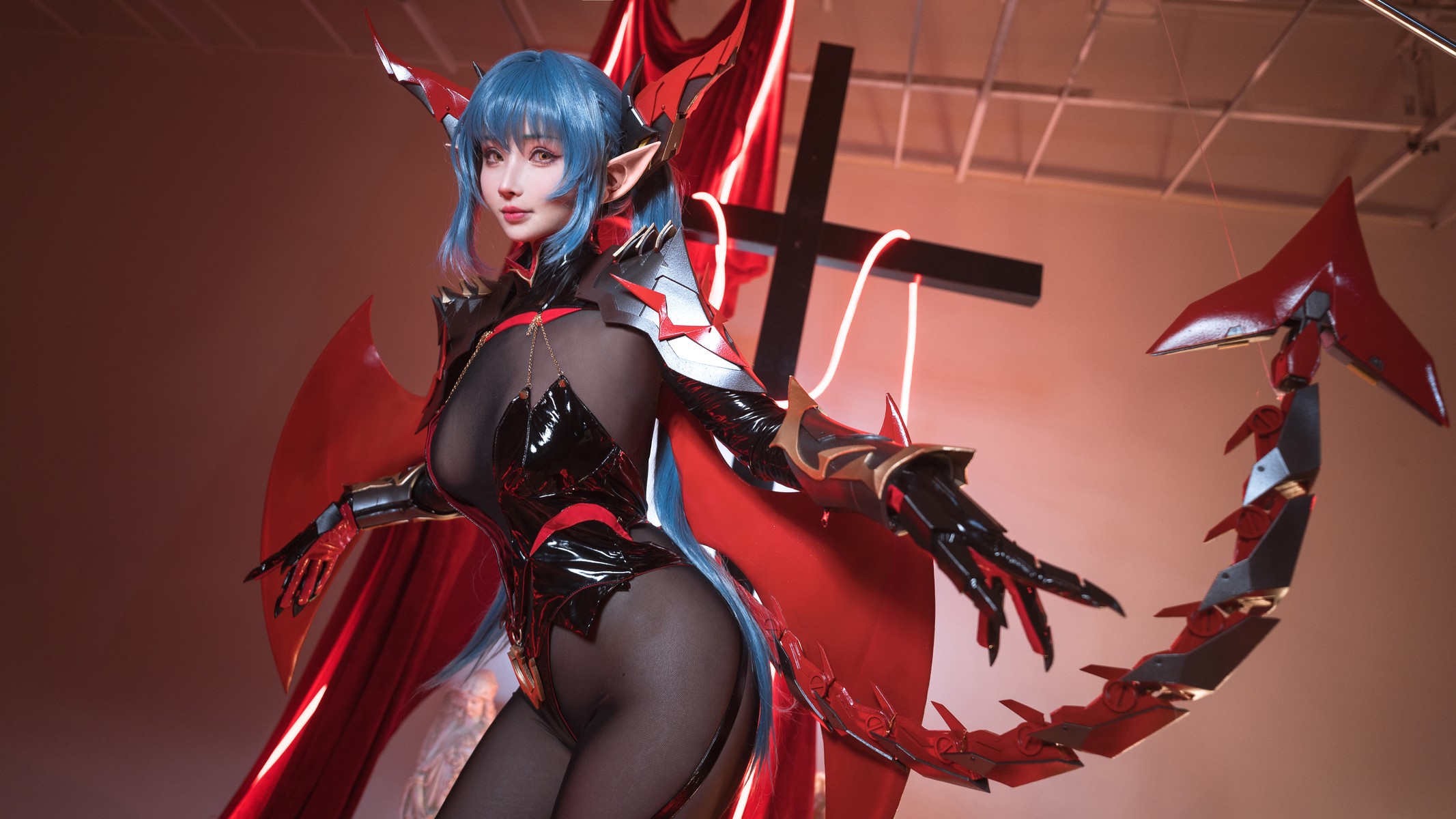 Cosplay rioko凉凉子 碧蓝航线 雷根斯堡(10)