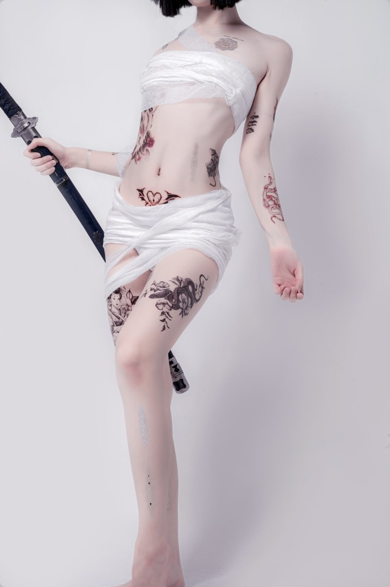 [Cos]阮邑Fairy - 绑带和武士[41P](35)