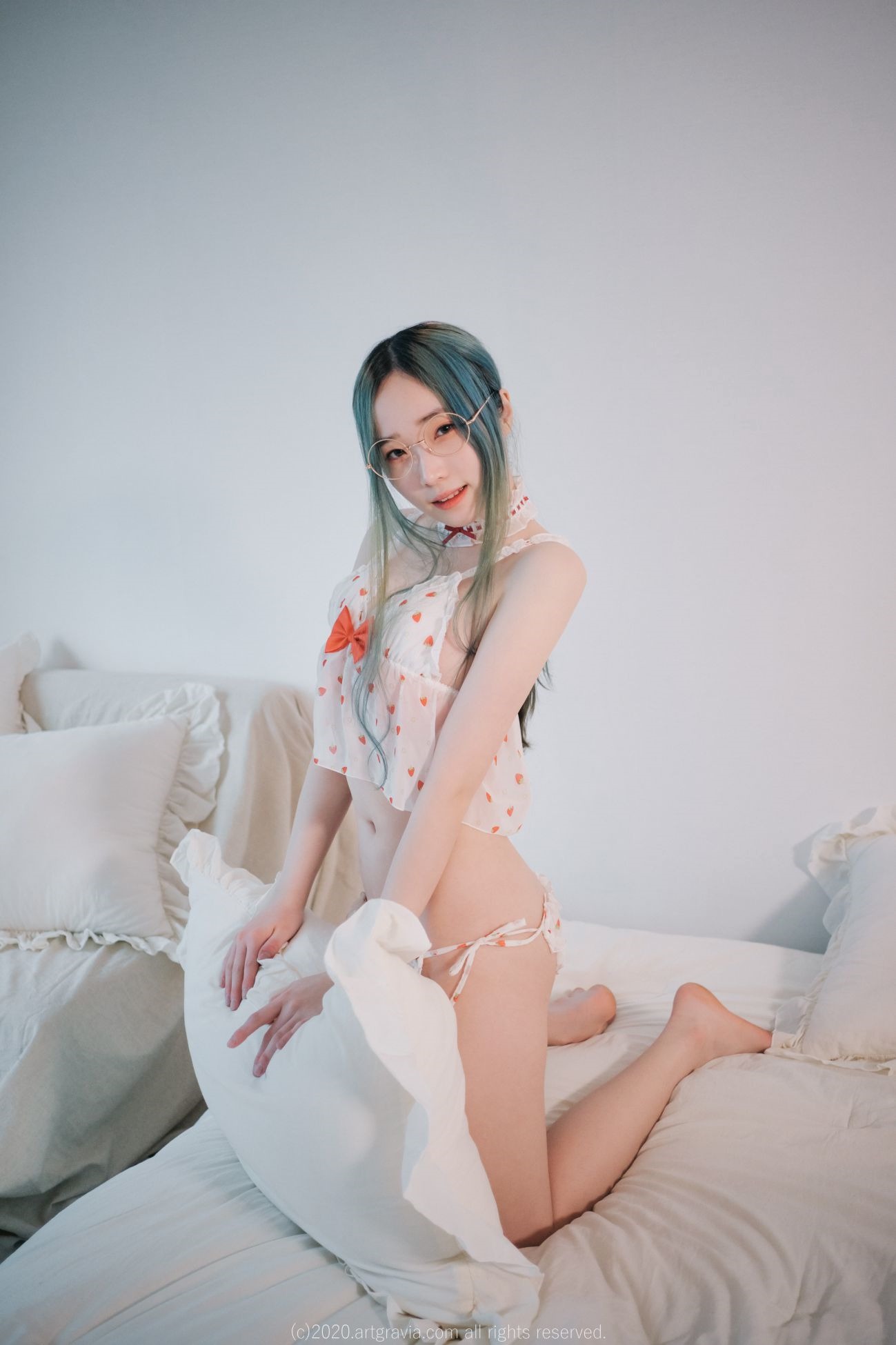 Bambi밤비-可爱草莓[84P](67)