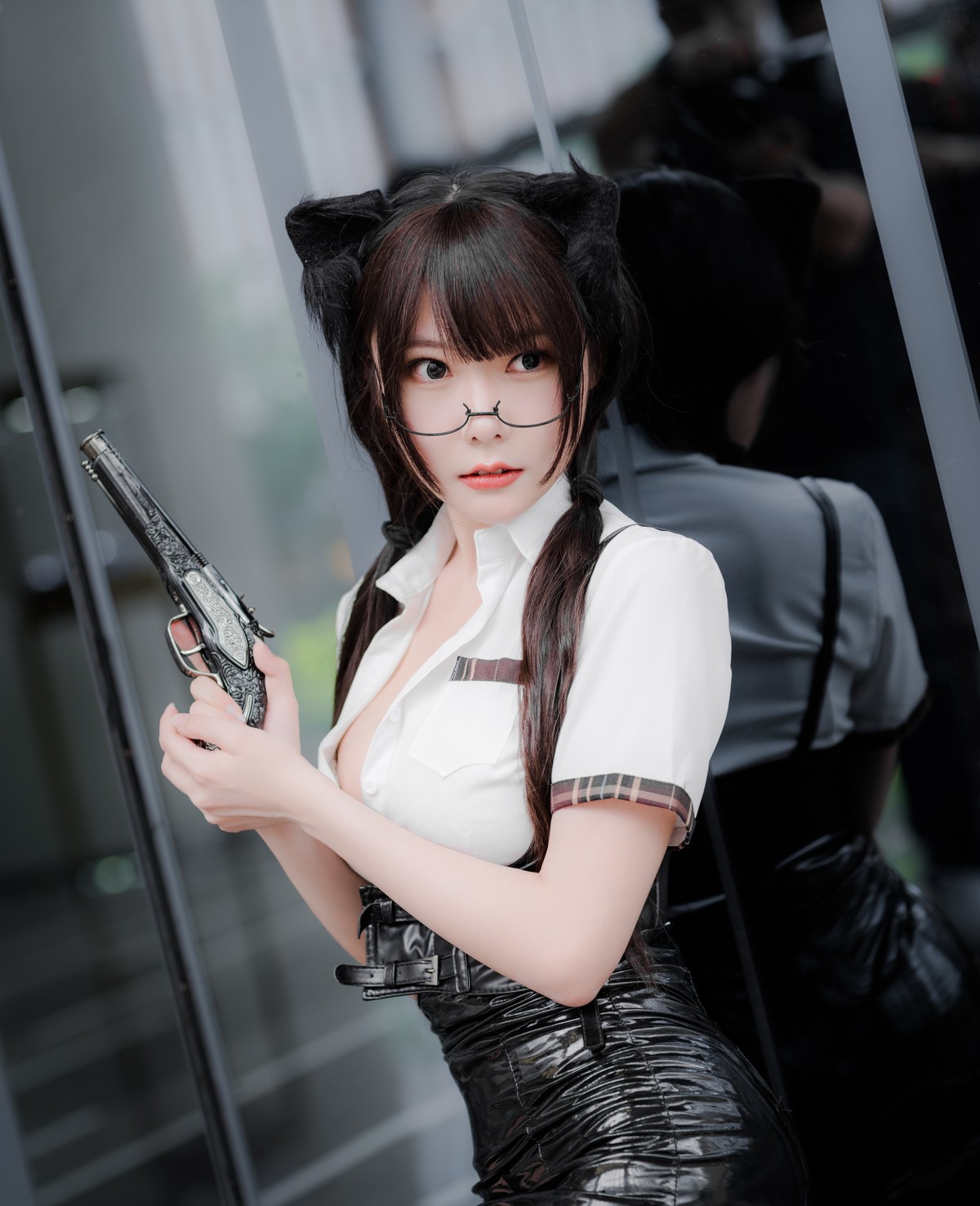 Cosplay 香草喵露露 萤火虫动漫游戏嘉年华 漫展返图(35)
