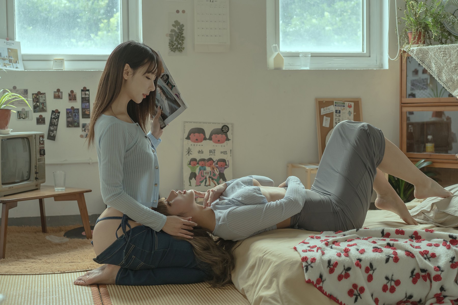 Cosplay 云溪溪 奶桃 日系百合(1)