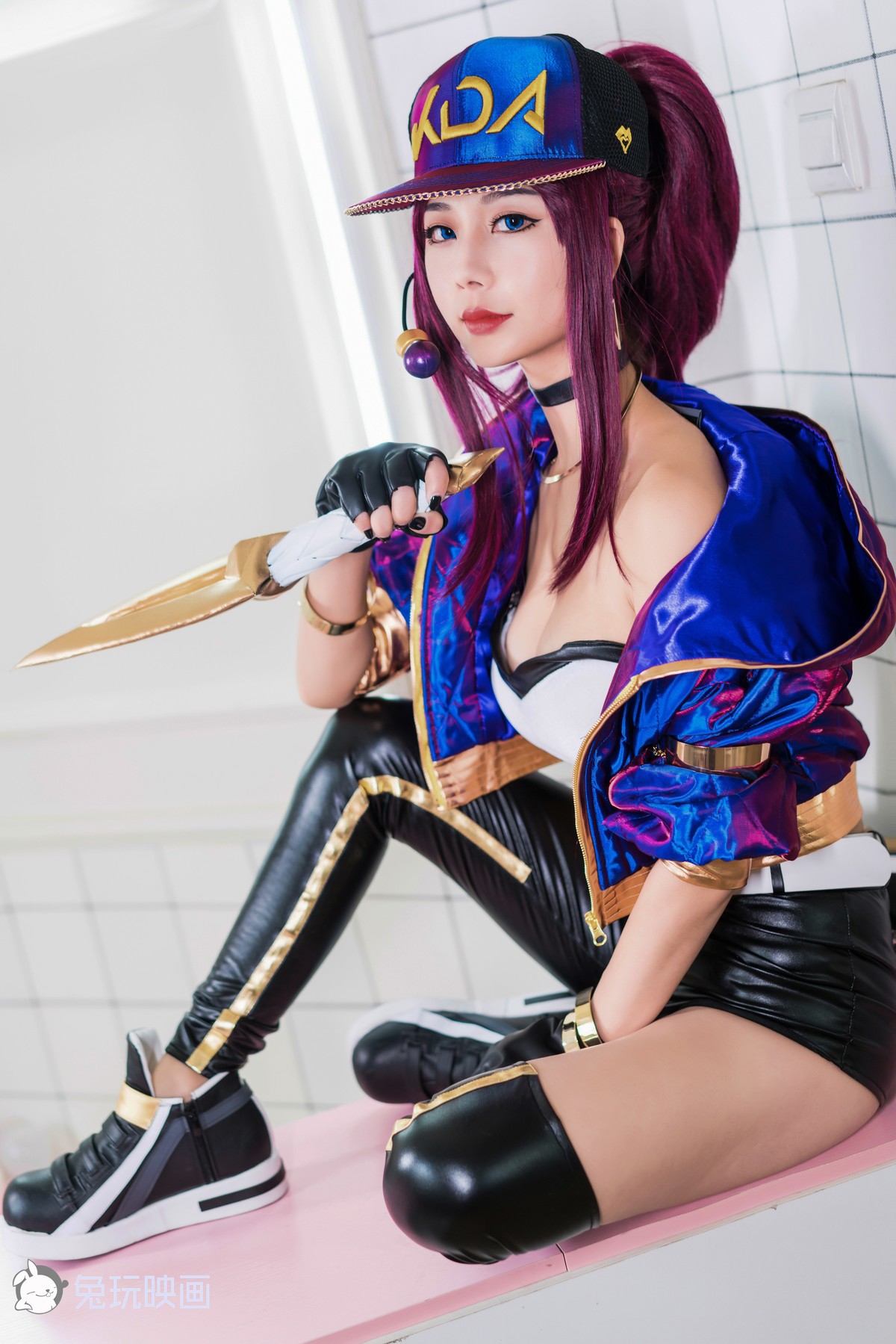 Cosplay 兔玩映画 KDA阿卡丽(24)