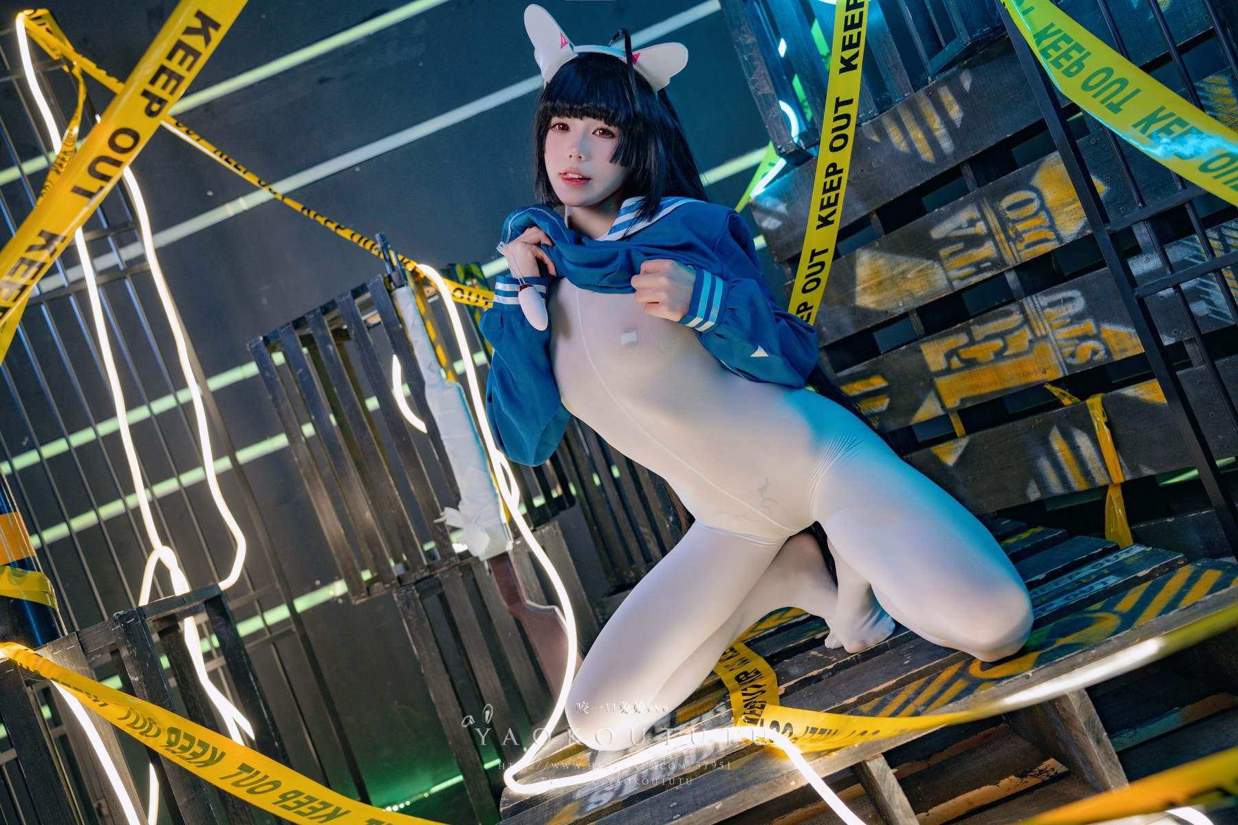 Cosplay 幼愛youmeko 修女 夏洛特(17)