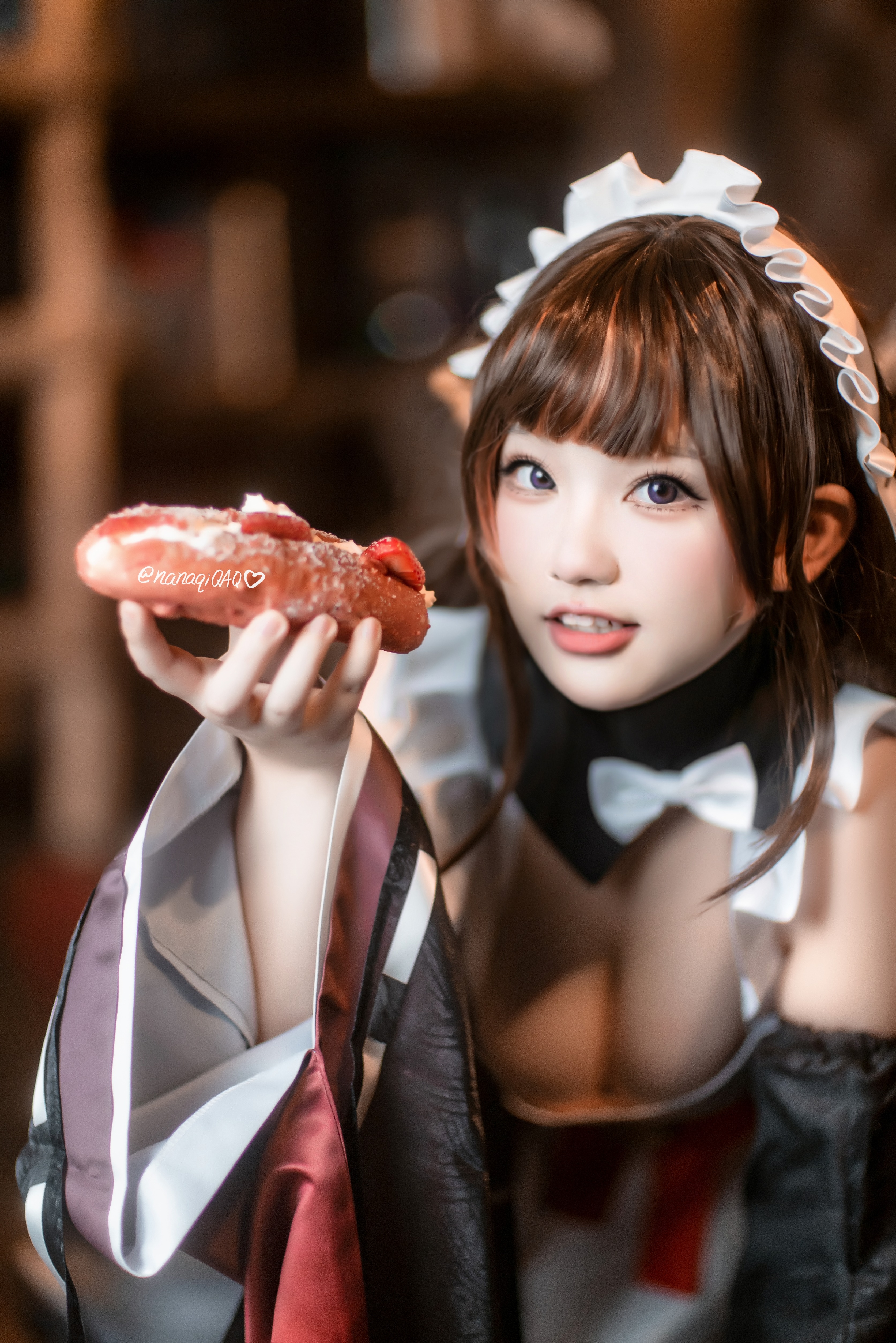 七七娜娜子 樫野牛牛女仆 [42P7V-363MB](32)