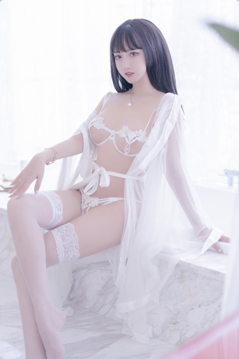 [Cos]过期米线线喵 - 镂空内衣[65P](25)