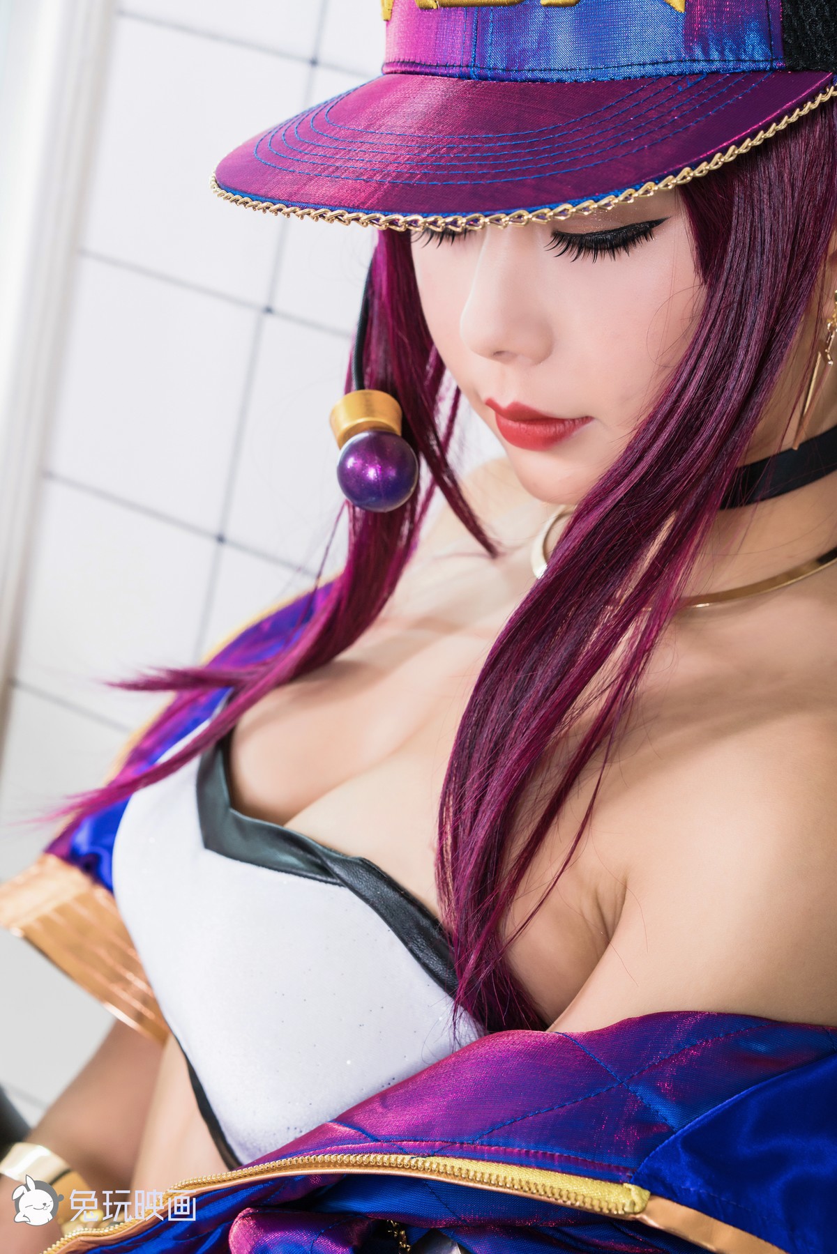 Cosplay 兔玩映画 KDA阿卡丽(25)