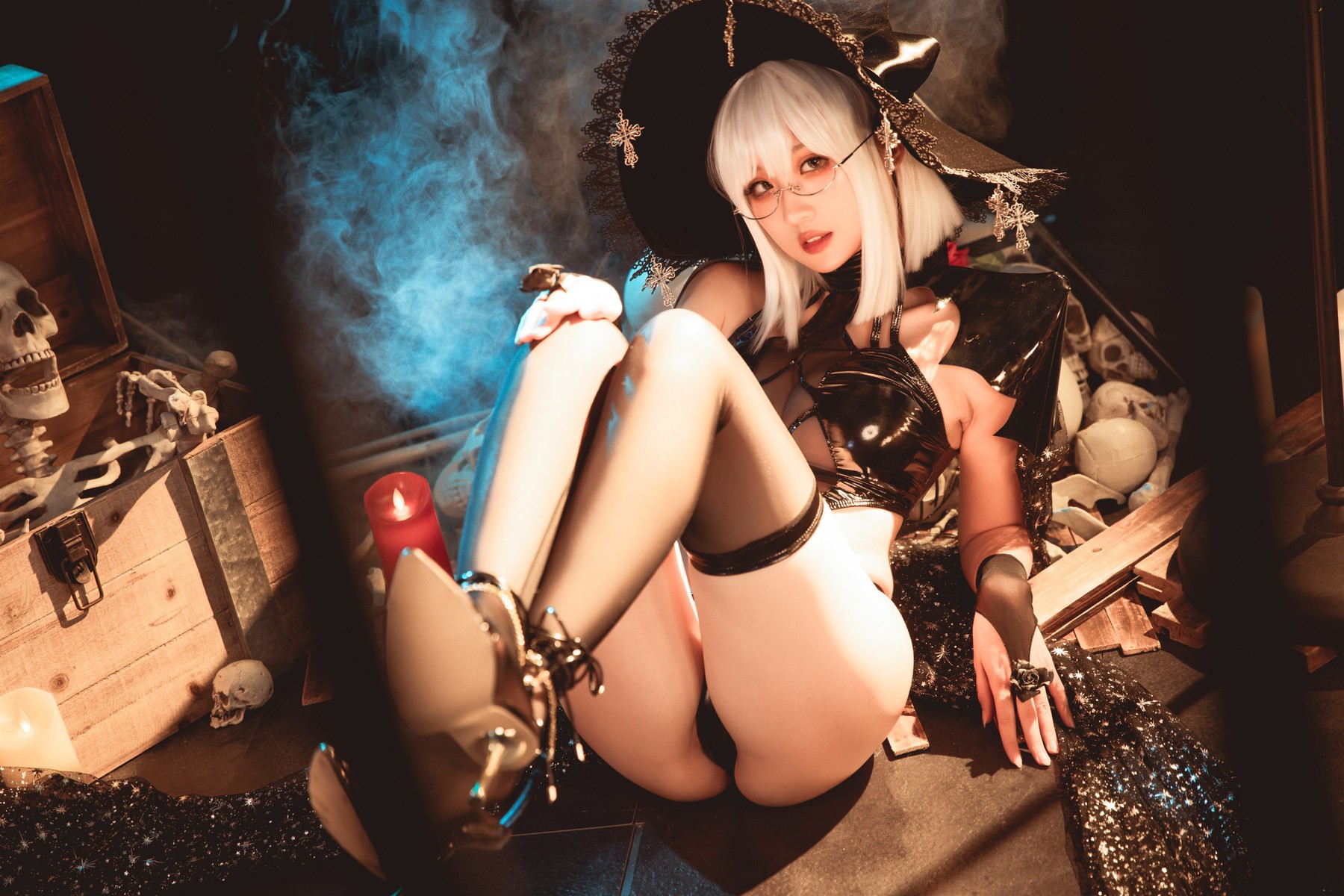 瓦斯塔亚小龙虾 乌烟魔女 Cosplay(35)