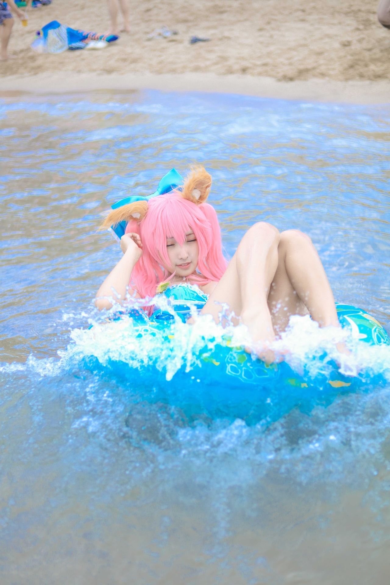 [毛毛喵 momocat] Tamamo no Mae Ver.Swimsuit(17)