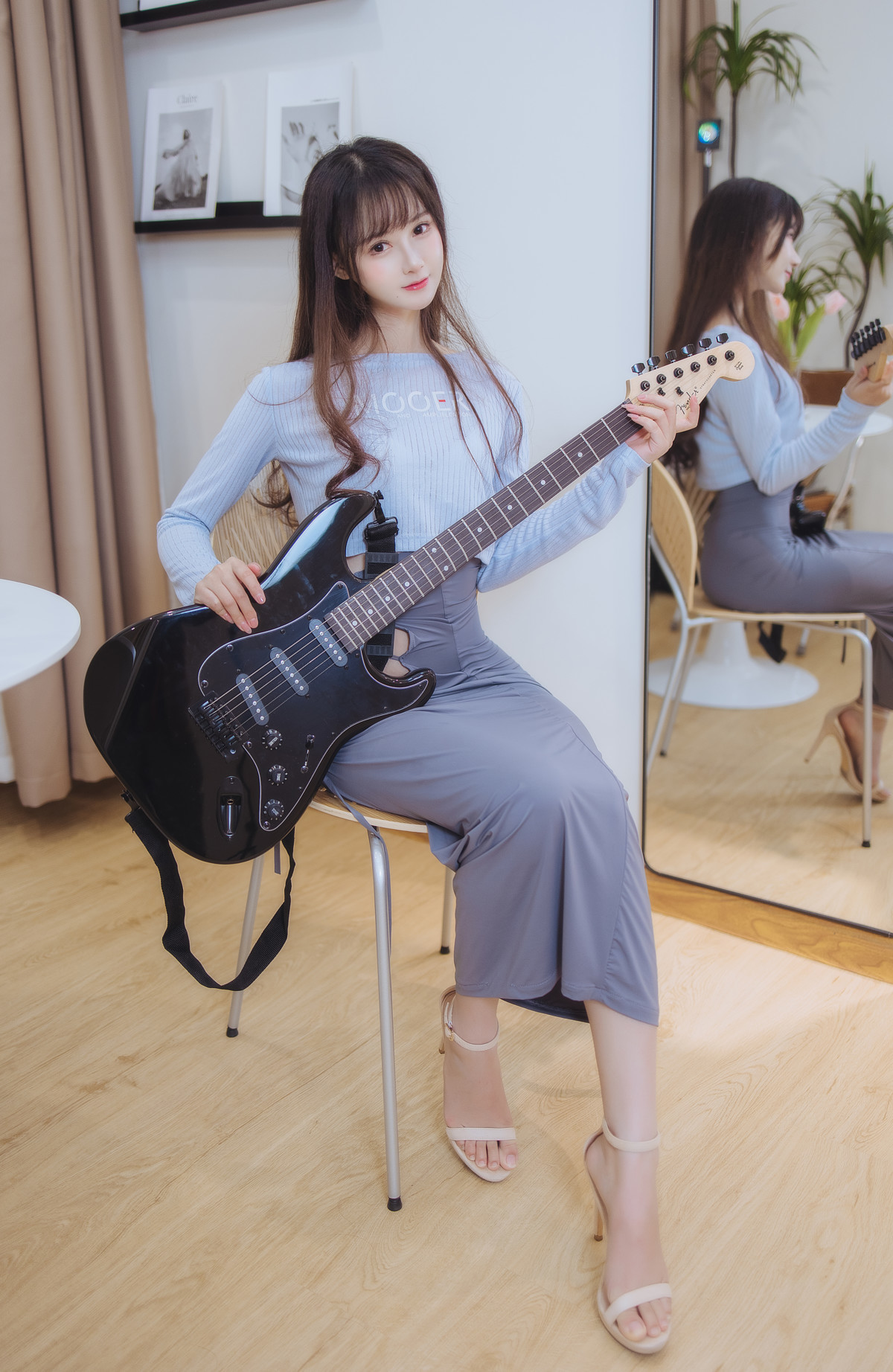 Cosplay 羽生三未 吉他妹妹(41)