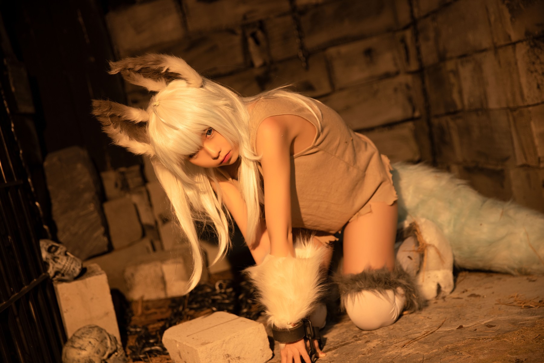 G44不会受伤 Cosplay 刹那常服+地牢(42)