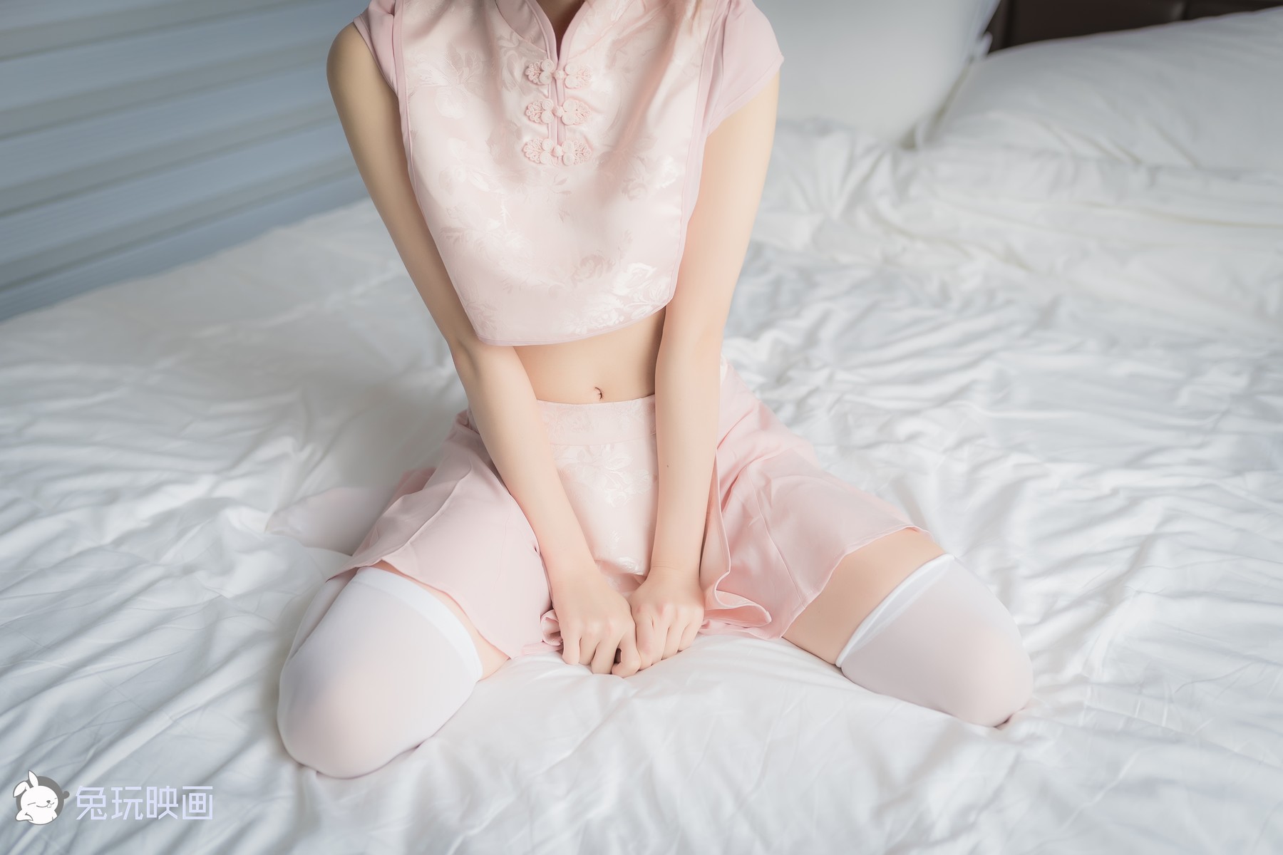 Cosplay 兔玩映画 粉色团子(41)