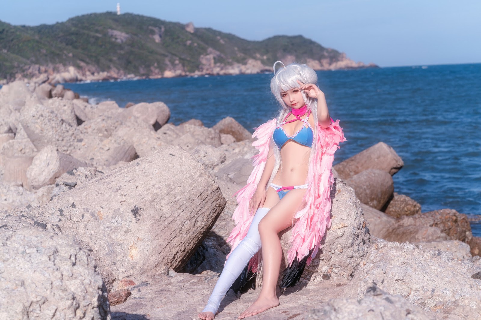Cosplay [蠢沫沫] 可畏 ( Formidable &#8211; Azur Lane )(25)