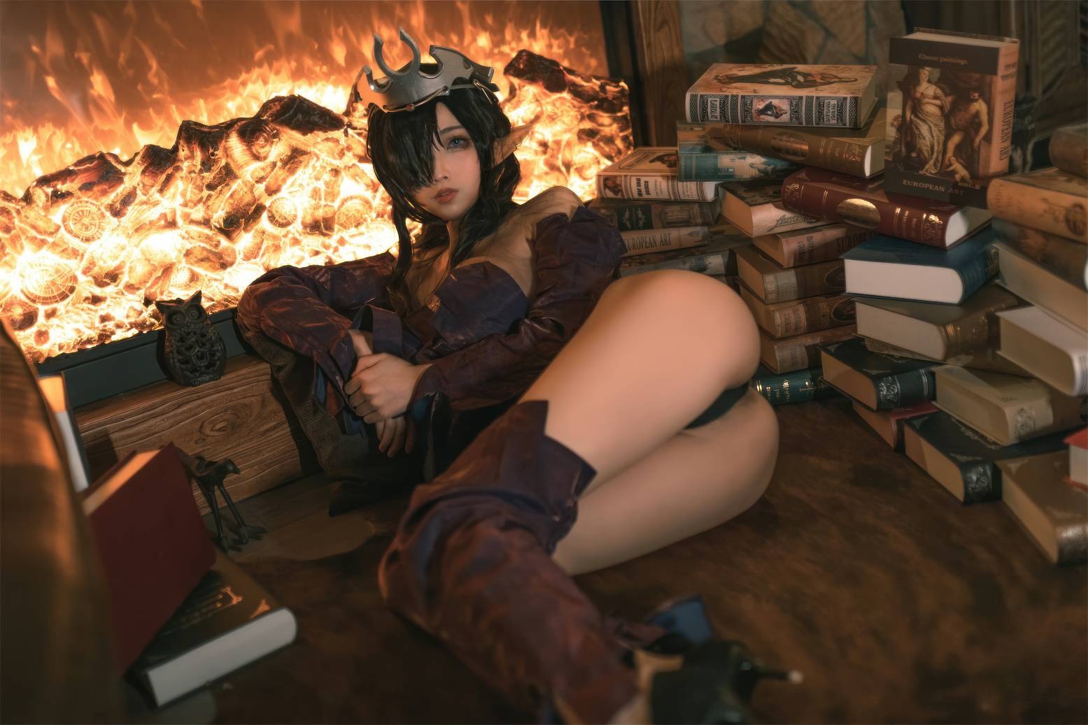 杏仁曲奇 黑兽 精灵女王(37)