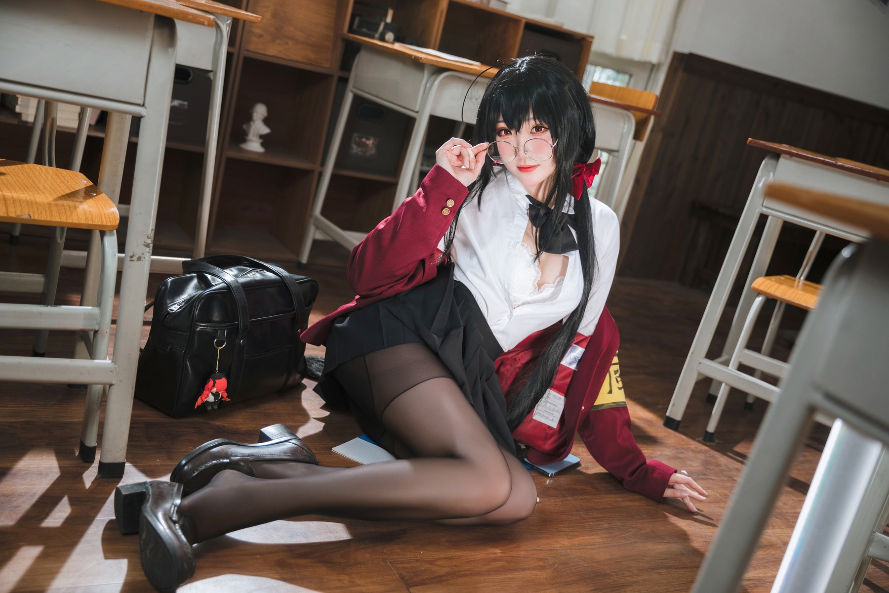 Cosplay 瓜希酱 大凤JK(20)