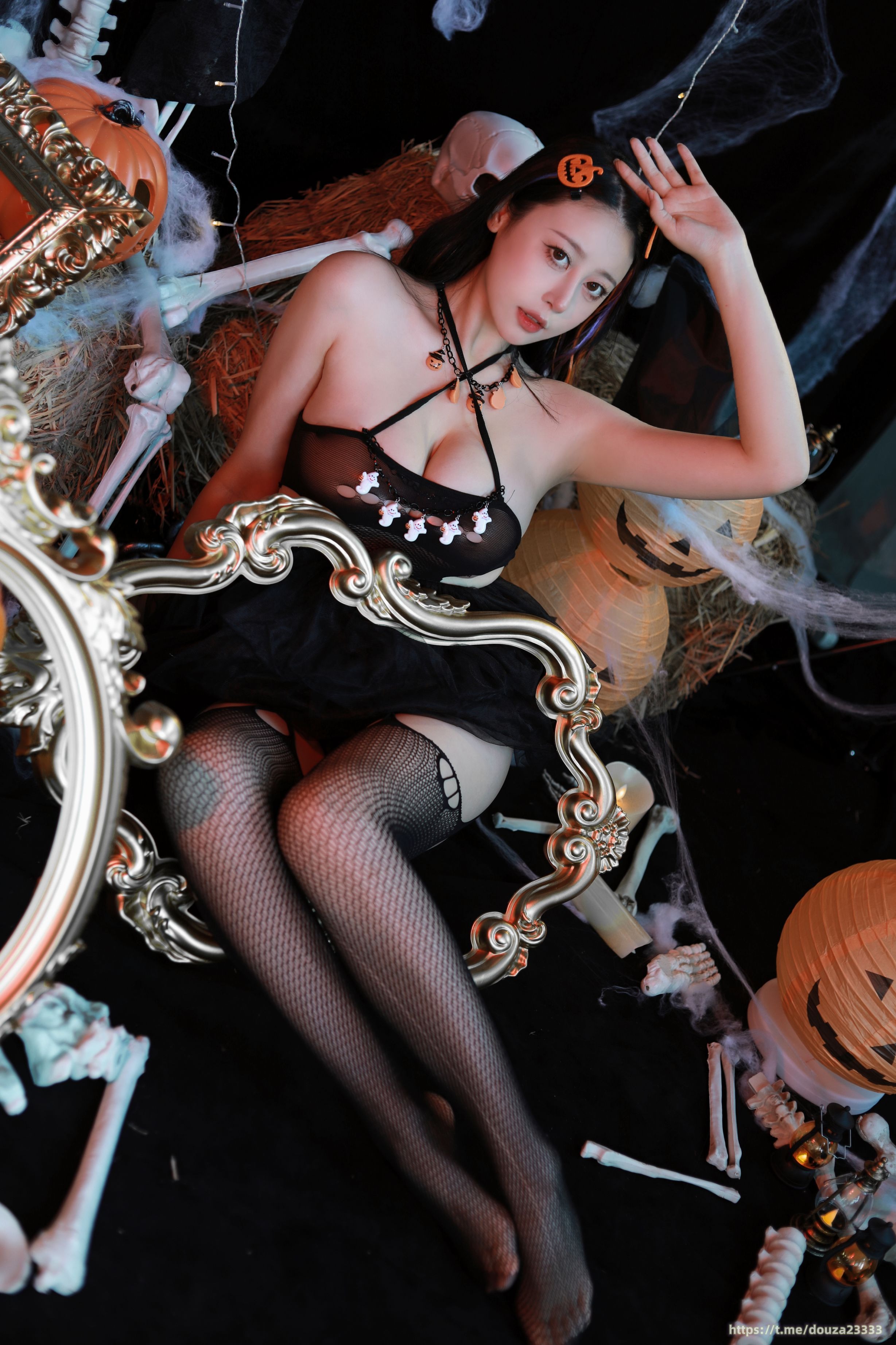 奈汐酱nice 万圣节正片（11月23打赏群资源）(27)