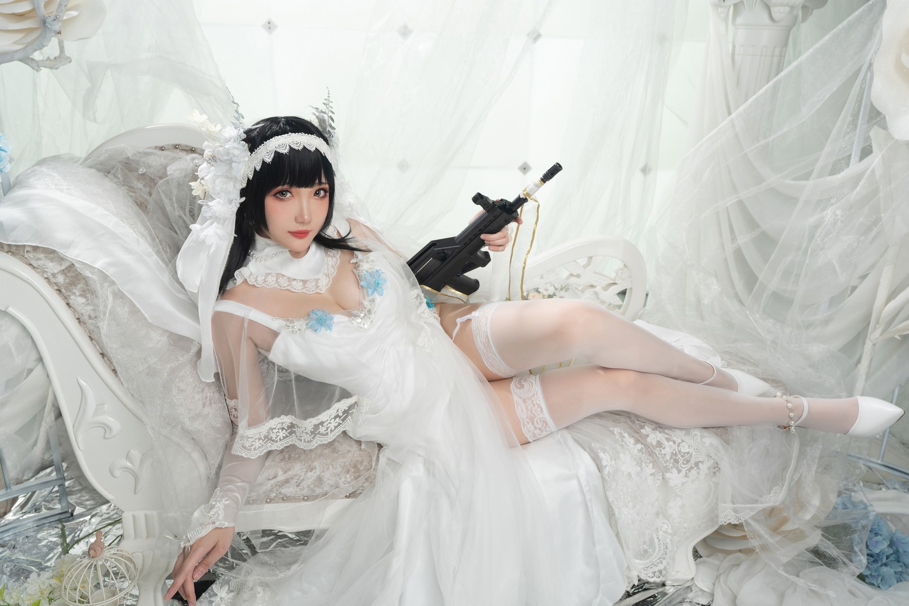 瓜希酱 Cosplay 95式花嫁(10)