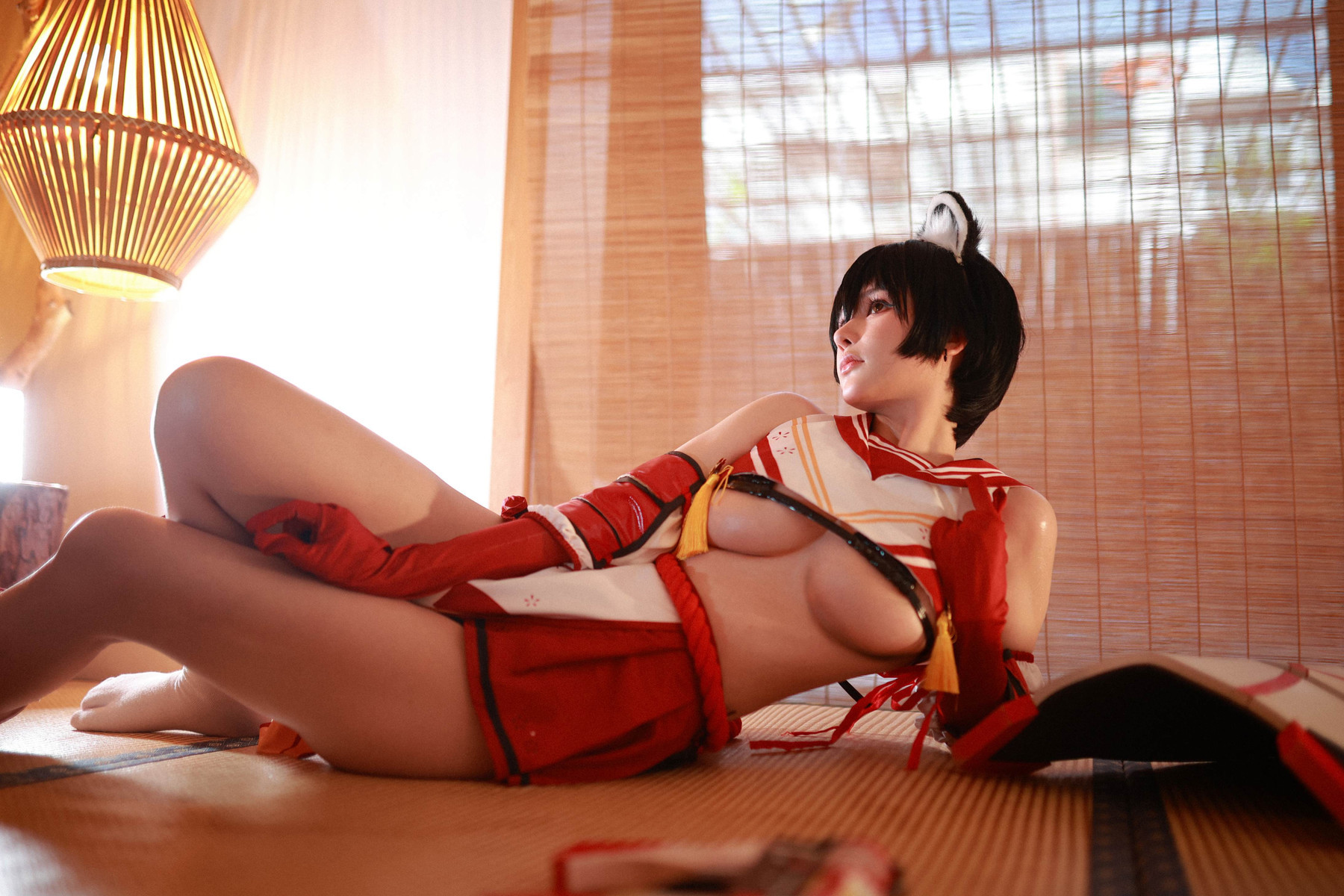 Cosplay 前羽_rr 碧蓝档案 春日椿(28)
