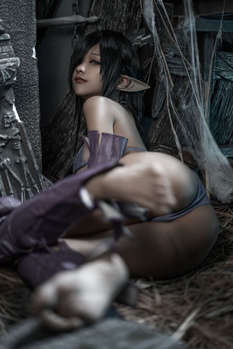 [Cos]蠢沫沫 - 黑兽 黑暗精灵女王 同人版[36P](12)