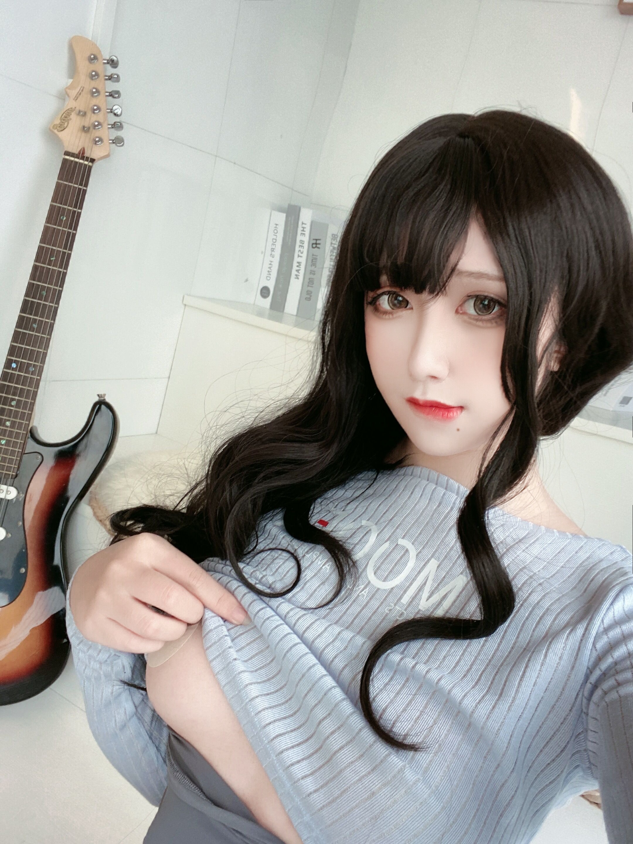 九曲Jean 吉他妹妹包臀裙 [92P-470MB](5)