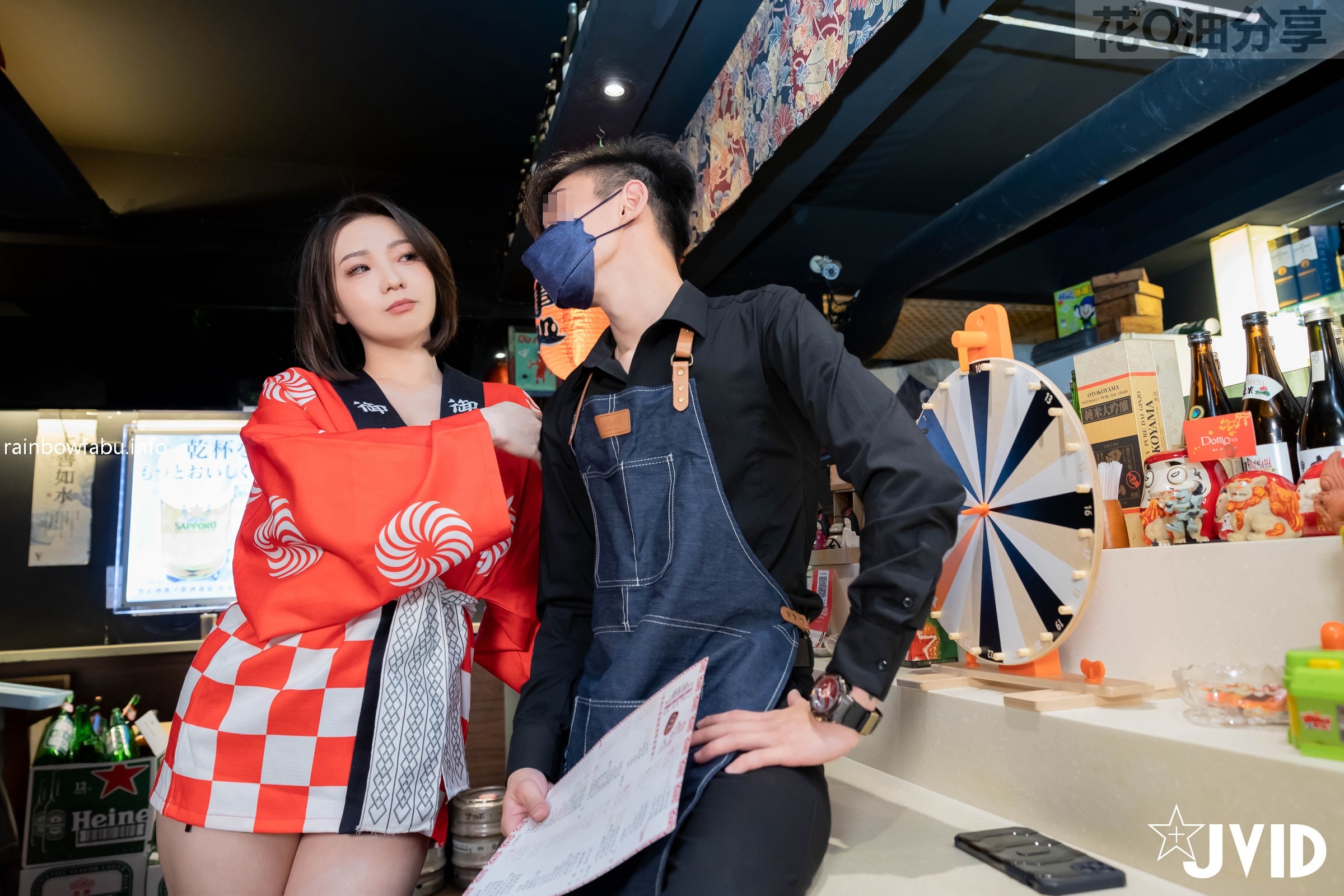 雅婕+婕咪情侣交换4P【男友生日招待却成为淫乱的开始 只要忍耐不射就免费招待】(98)