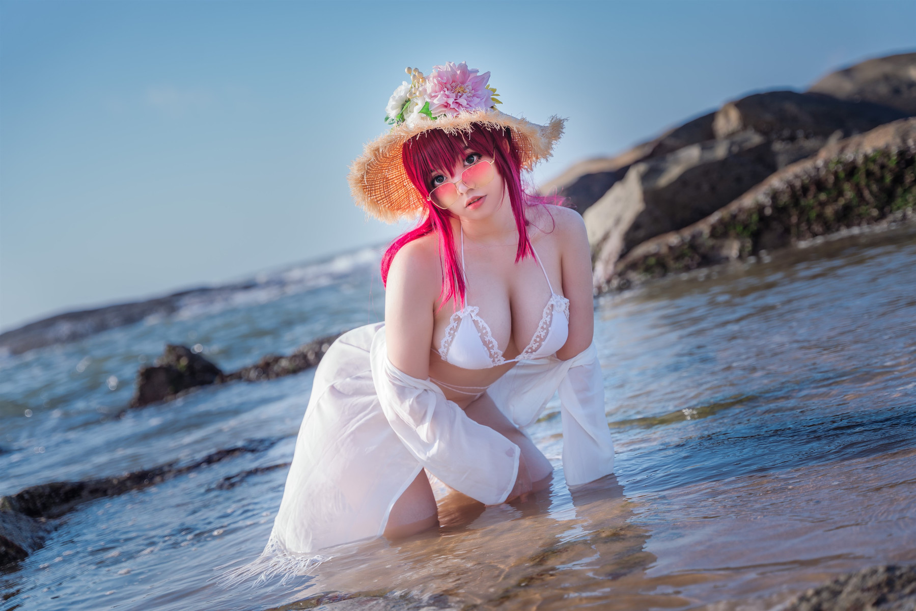 Ganlory 啊日日 Cosplay 絮库夫泳装(8)