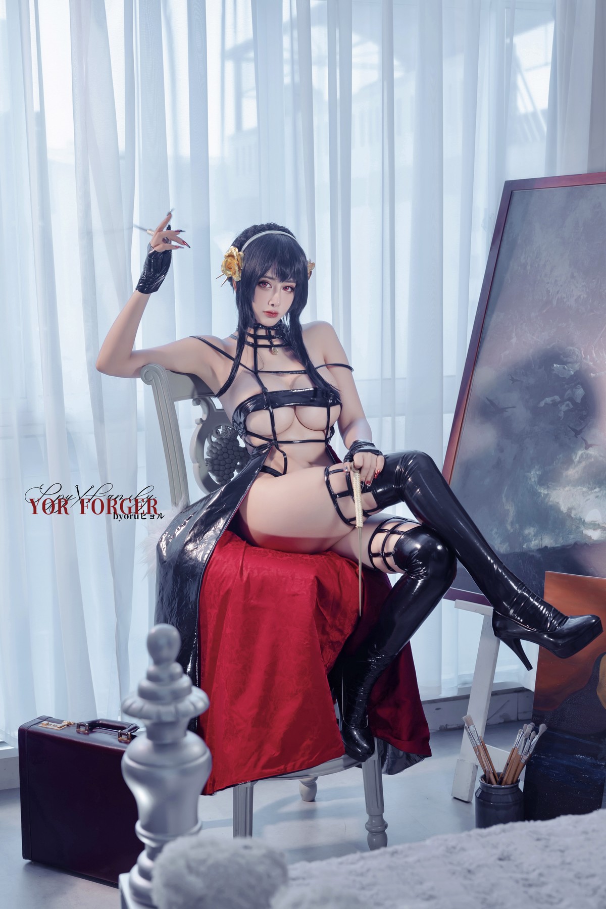 Cosplay 日本性感萝莉Byoru Yor Thorn Princess(6)
