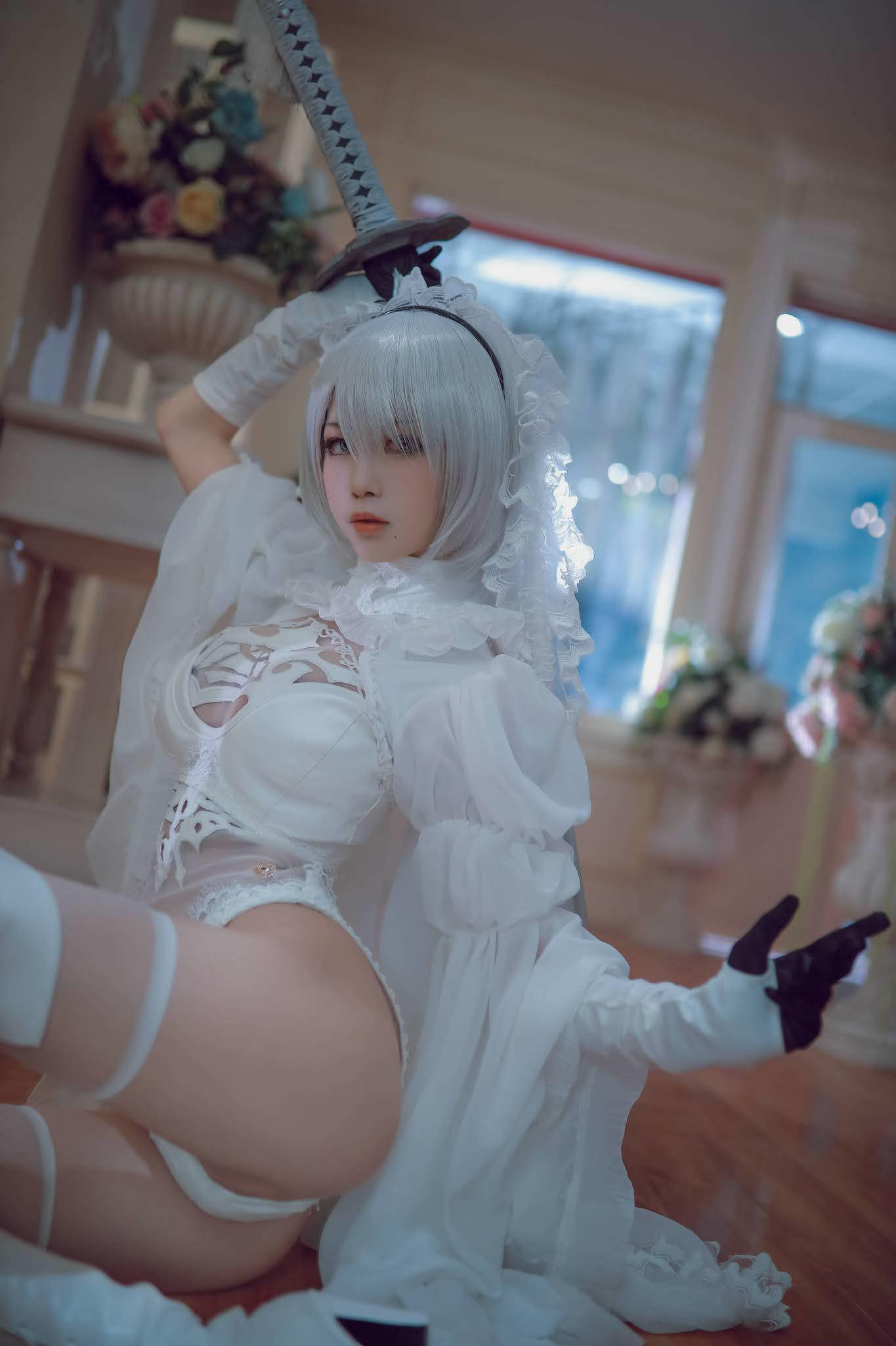[水淼Aqua] 2B White Version NieR_Automata ニーア オートマタ(3)