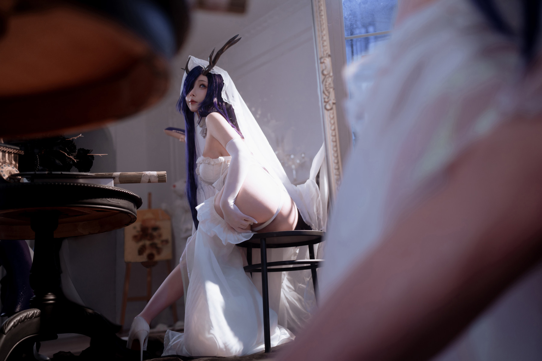 Cosplay Rioko凉凉子 碧蓝航线 金鹿号(15)