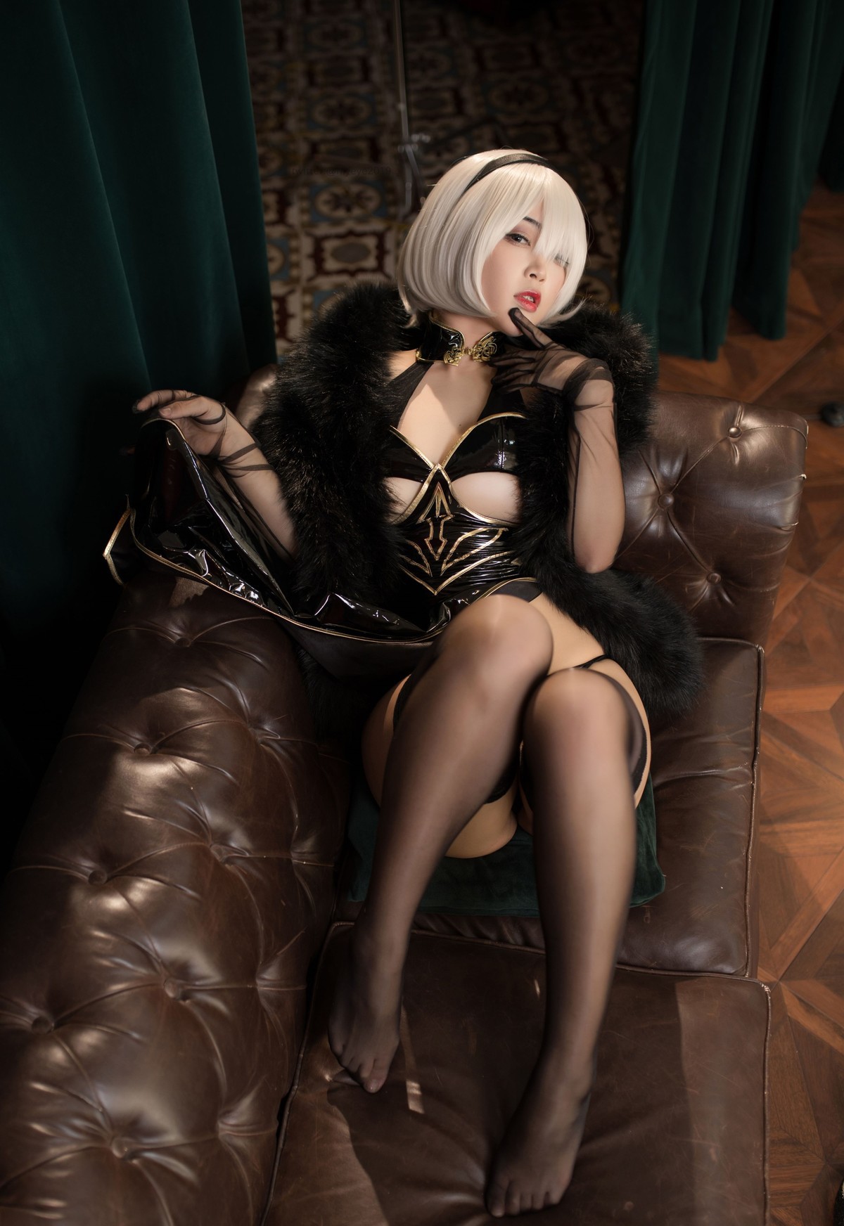 萌系小姐姐 Cosplay 白烨 夜莺x2B(39)