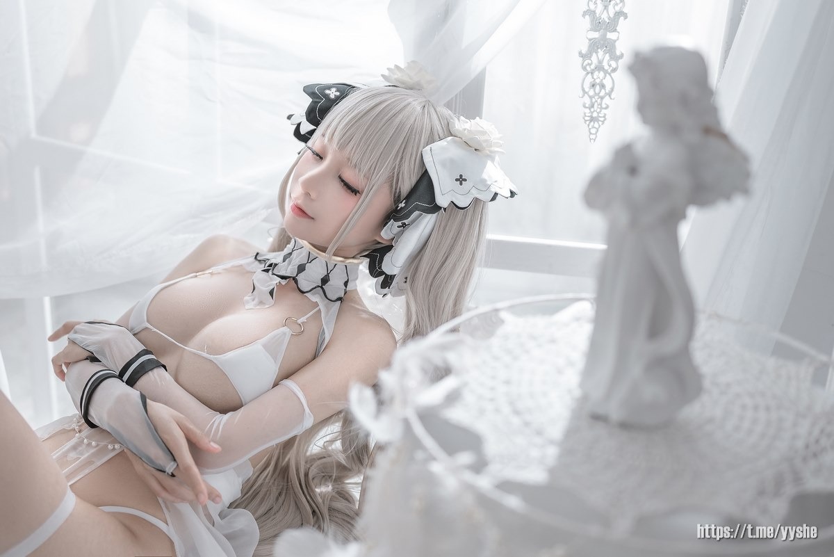 [Cos]蠢沫沫 - 可畏 婚纱[57P](38)