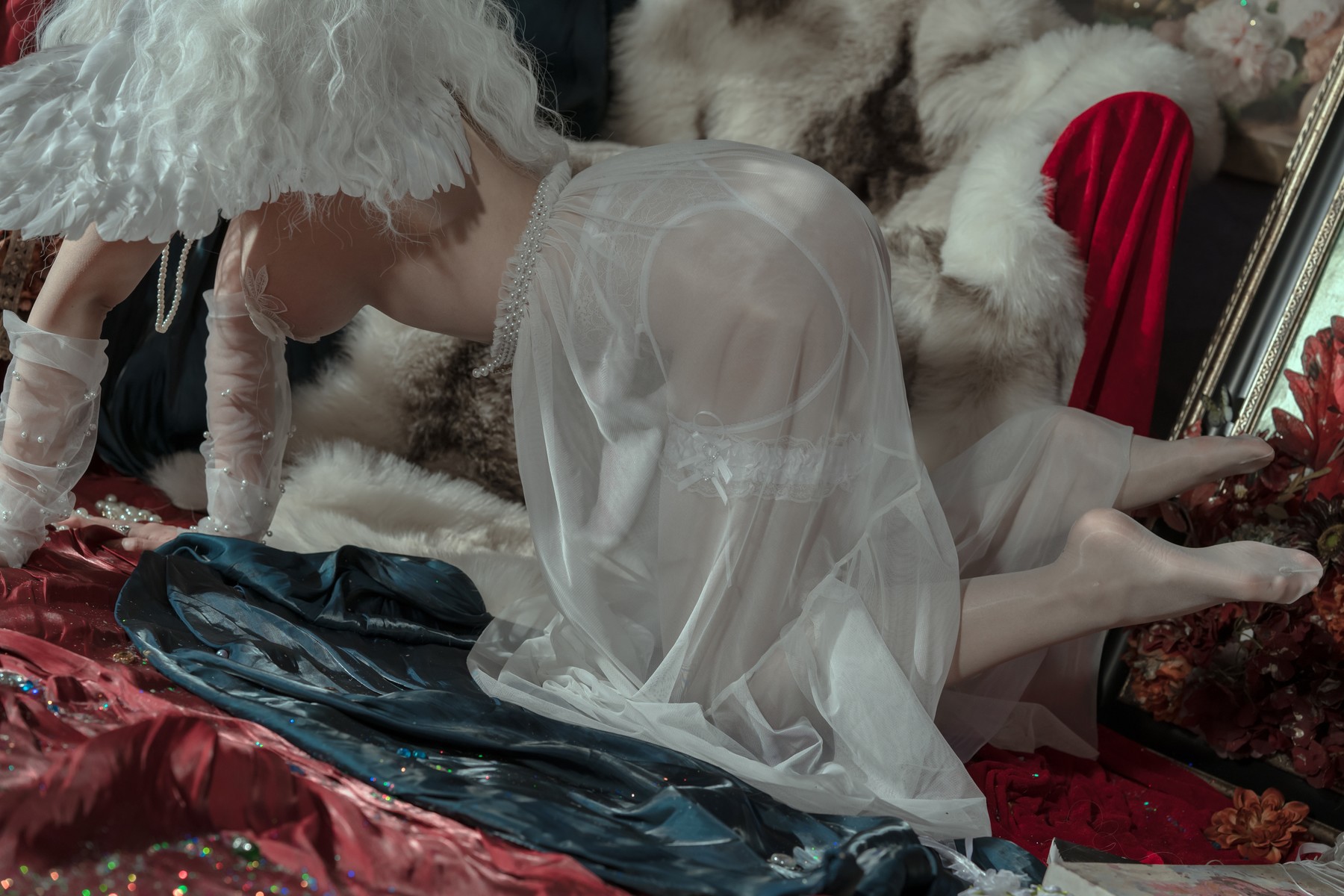 Cosplay 云溪溪 天使(41)