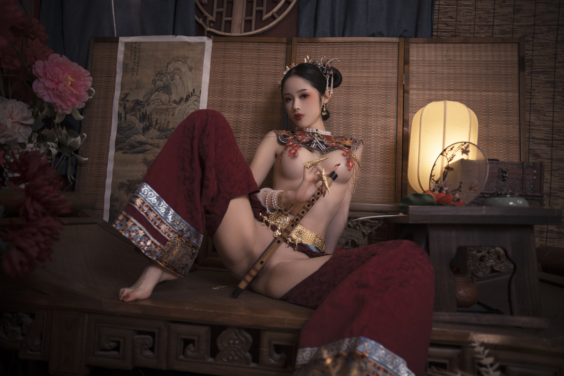 Cosplay 钛合金大粑粑 满清服饰(44)