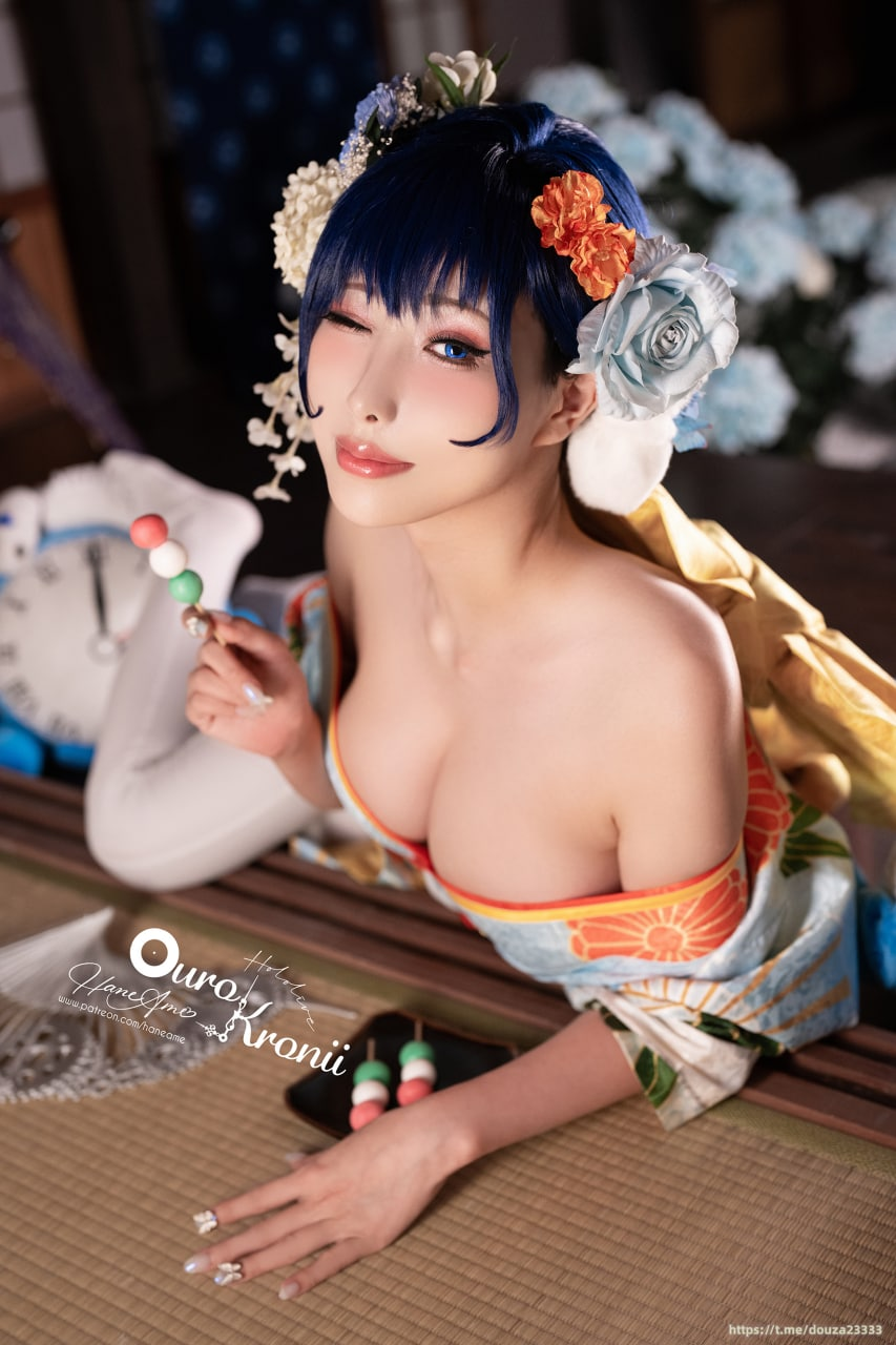 雨波_HaneAme Hololive_ Kronii _ Photobook ＿時間寫真書 2.Kimono