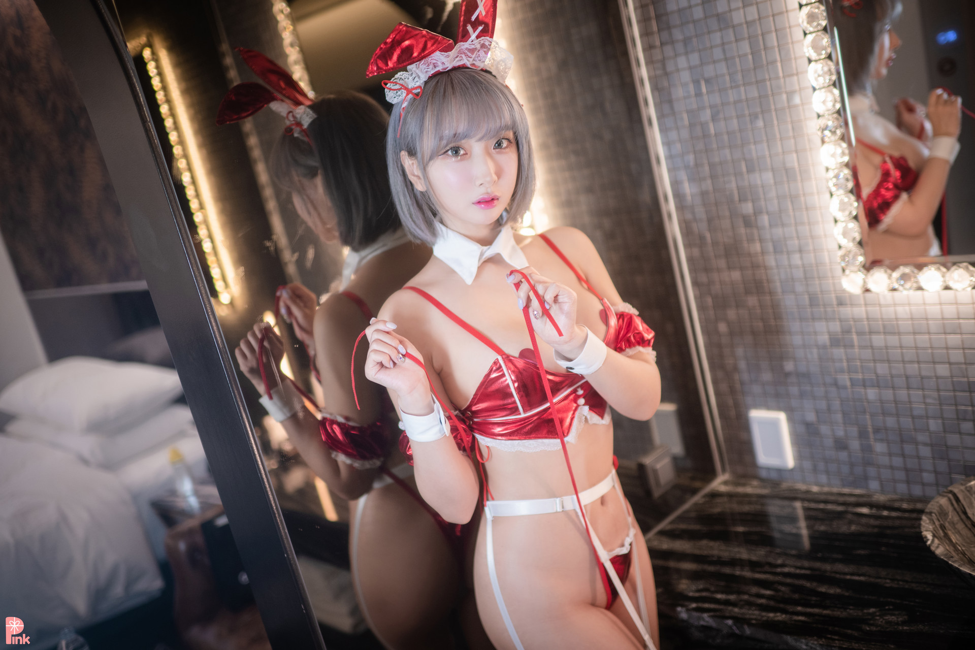 Dayeon 다연, [PINK] Cosplay Event RED BUNNY(27)