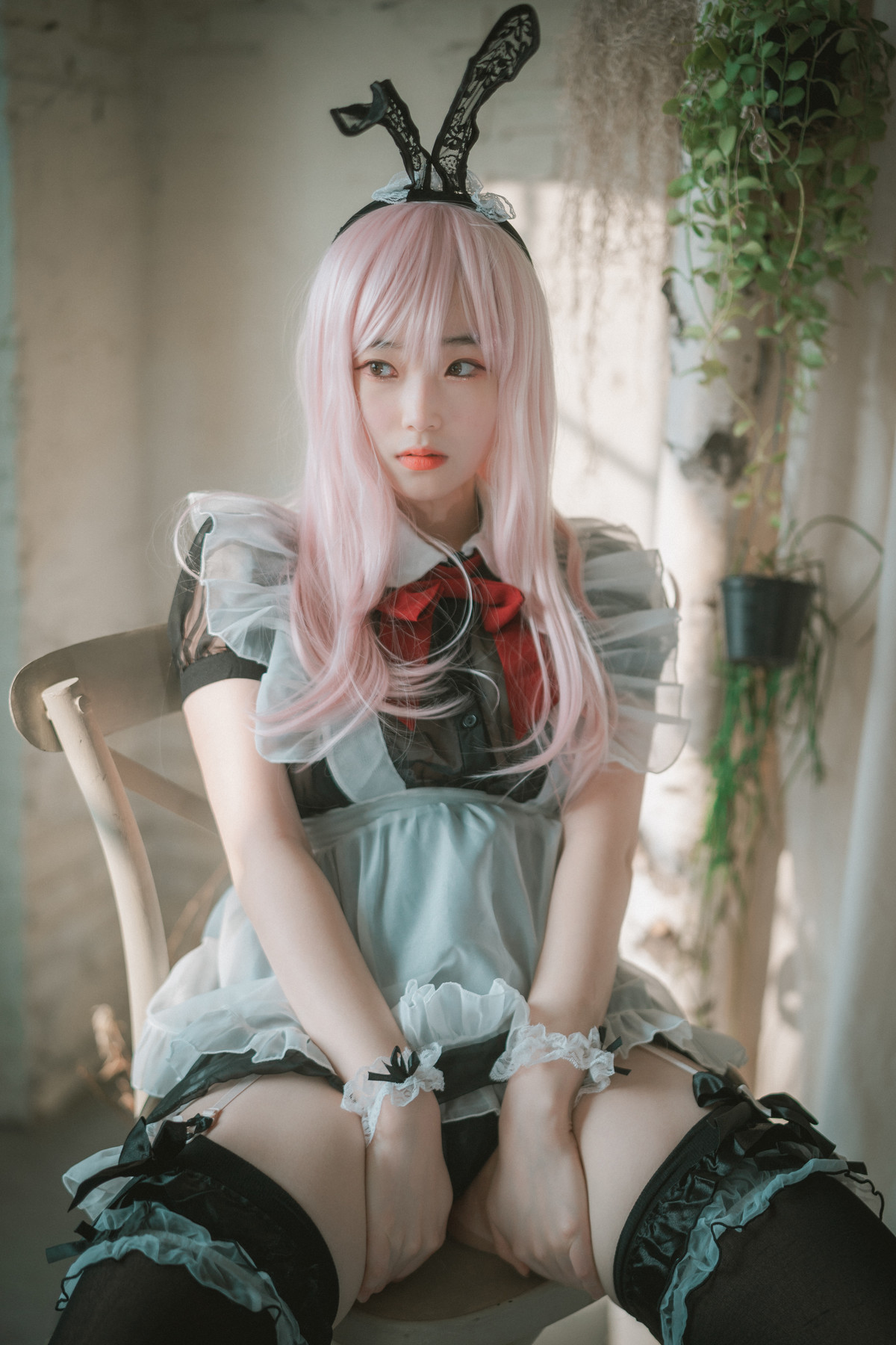 Bambi 밤비, [DJAWA] Sheer Bunny Maid(4)