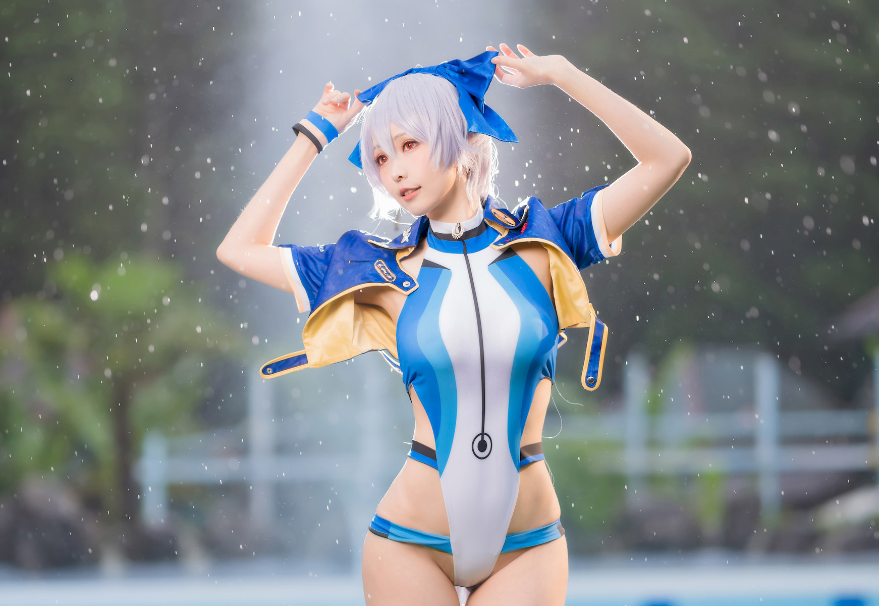 Ely Cosplay Jeanne d&#8217;Arc Summer(1)