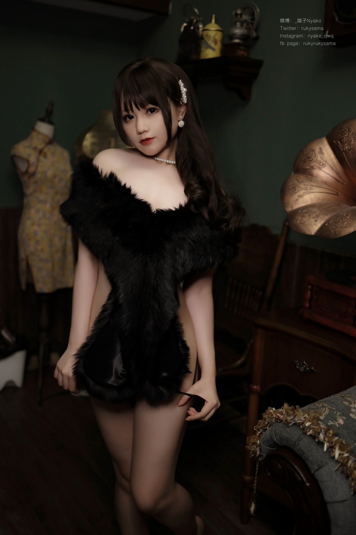 Cosplay Nyako喵子 チャイナドレス Vol.03(43)
