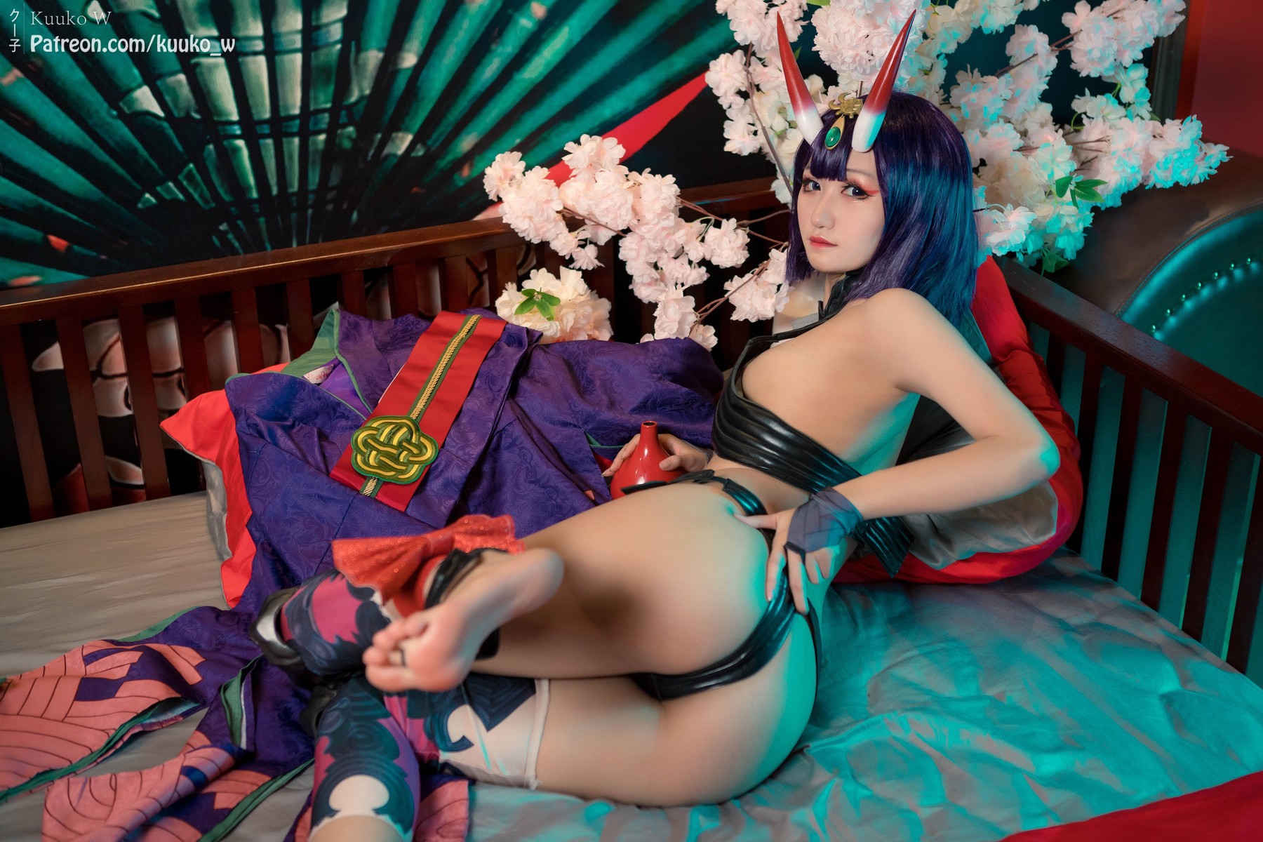 Cosplay KuukoW クー子 Shuten Douji(15)