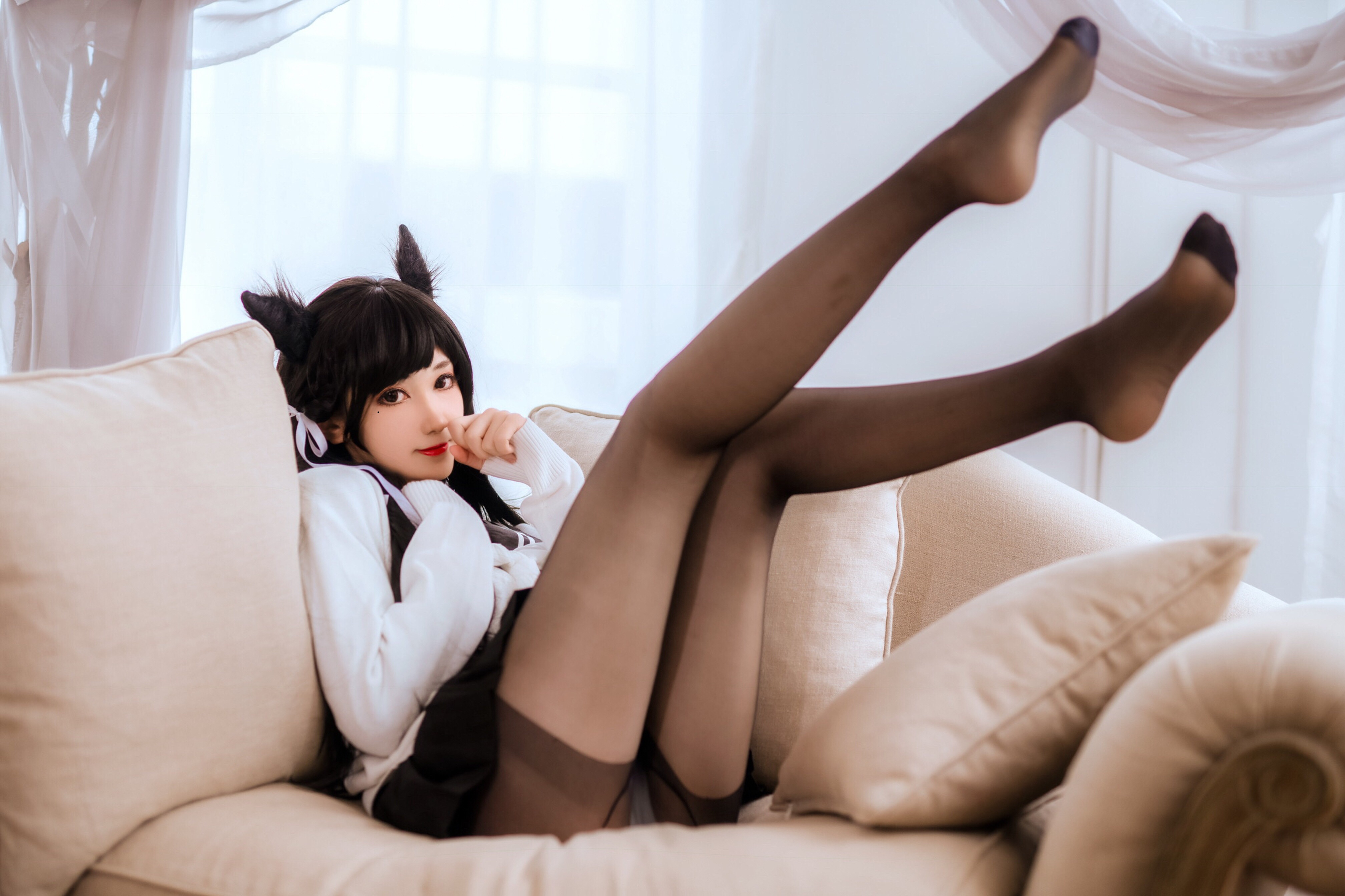 南桃Momoko-爱宕制服、爱礼服[24P](7)