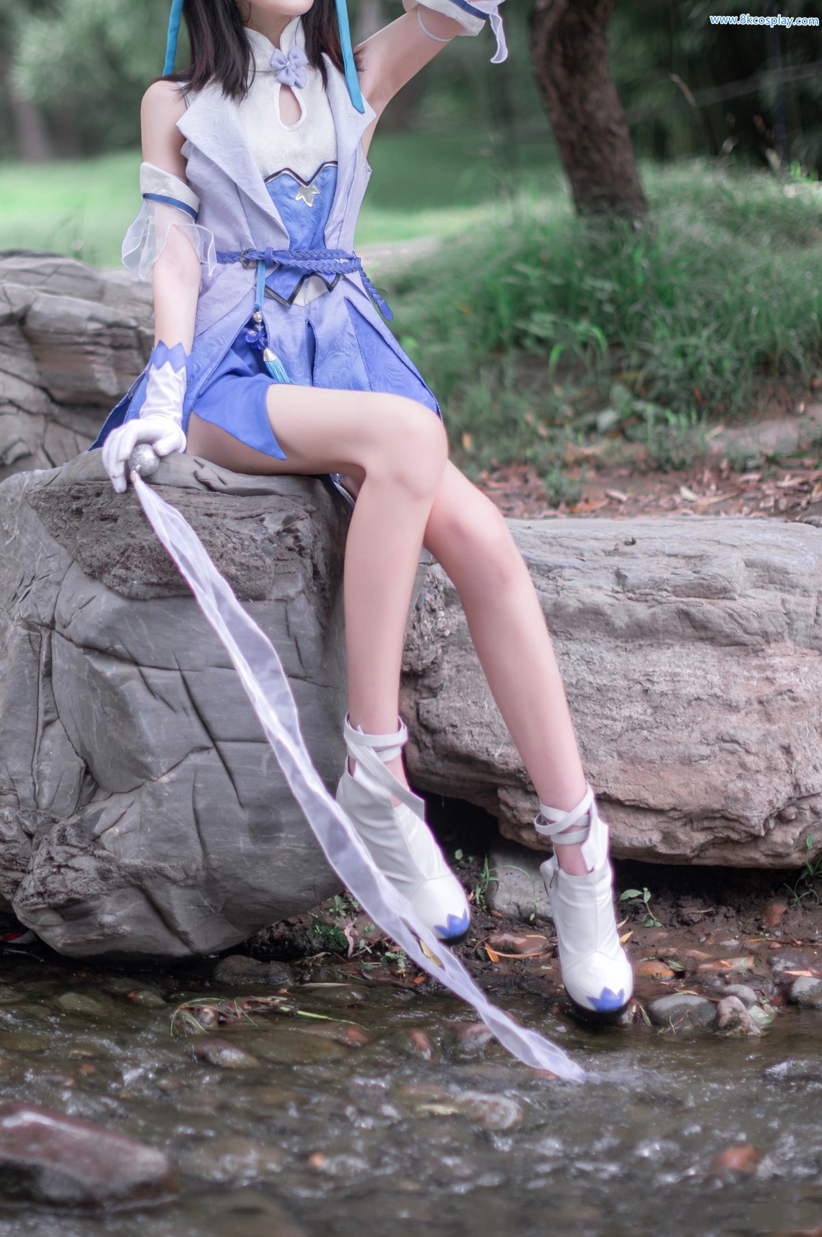 南桃Momoko Cosplay 王者荣耀瑶第四部(14)