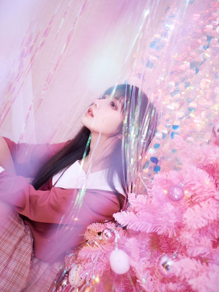 Shika小鹿鹿-内衣图包、尼禄礼服、日系写真、圣诞、万花旗袍[70P](51)